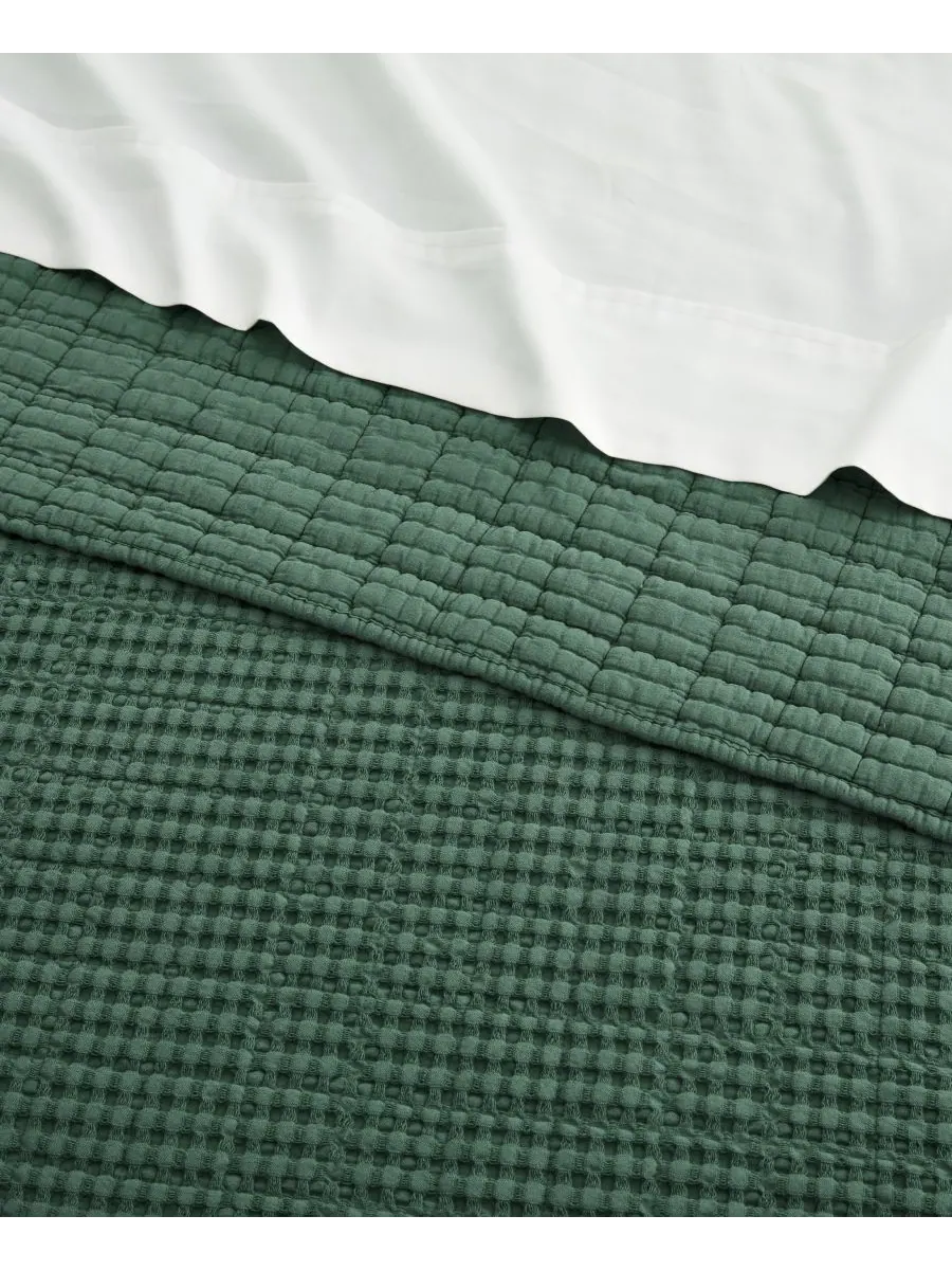 Комплект постельного белья Mills Waffle Textured из 3 предметов, размер King/California King Levtex — изображение 6 из 6