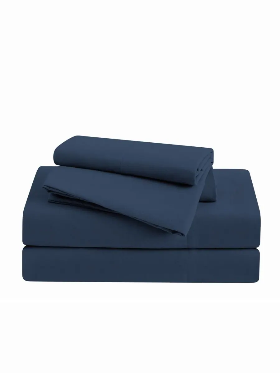 Комплект постельного белья из 3 предметов на каждый день, размер Twin XL Truly Soft — изображение 1 из 4, синий
