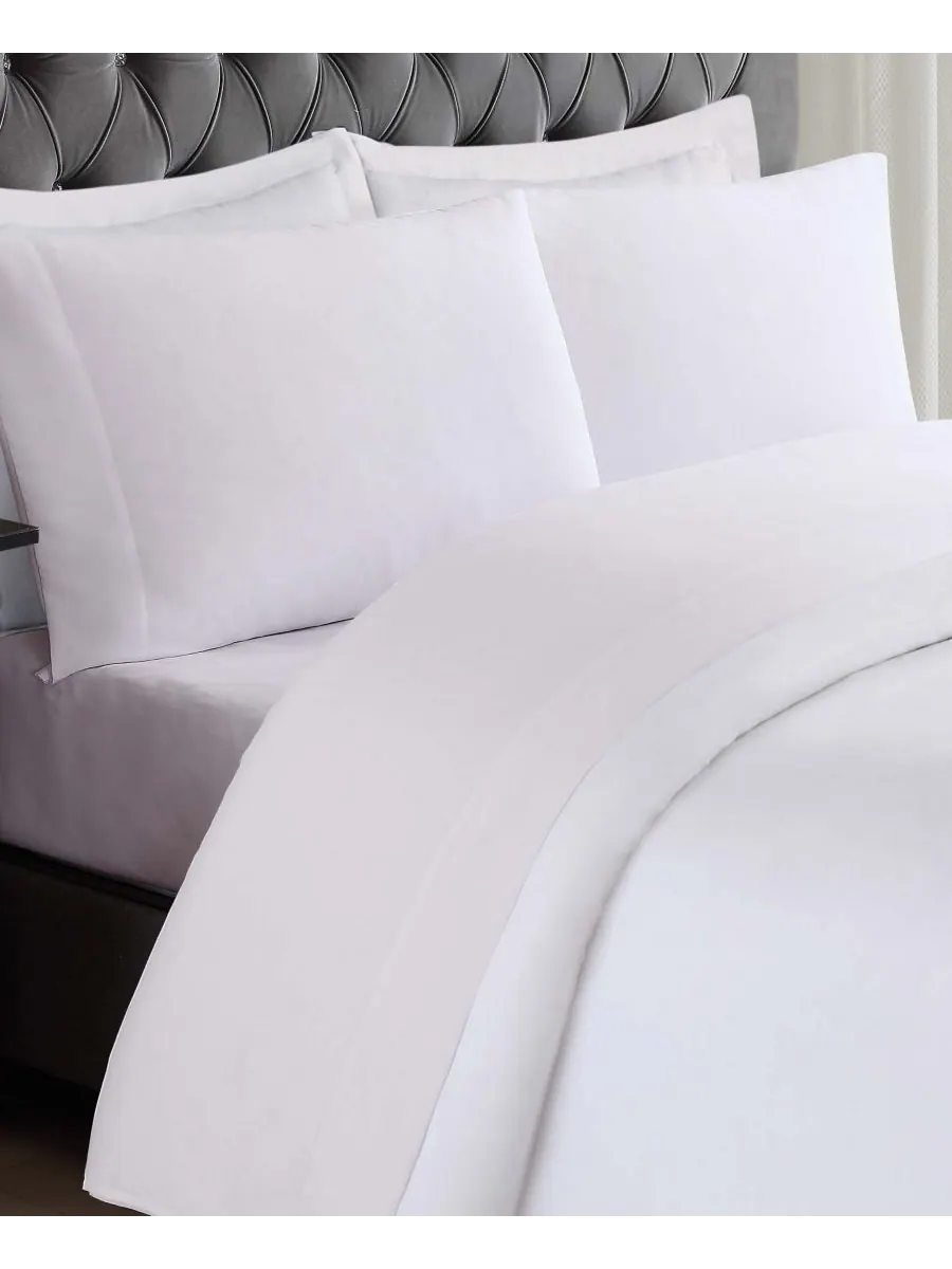 Комплект постельного белья из 3 предметов на каждый день, размер Twin XL Truly Soft — изображение 2 из 3, белый