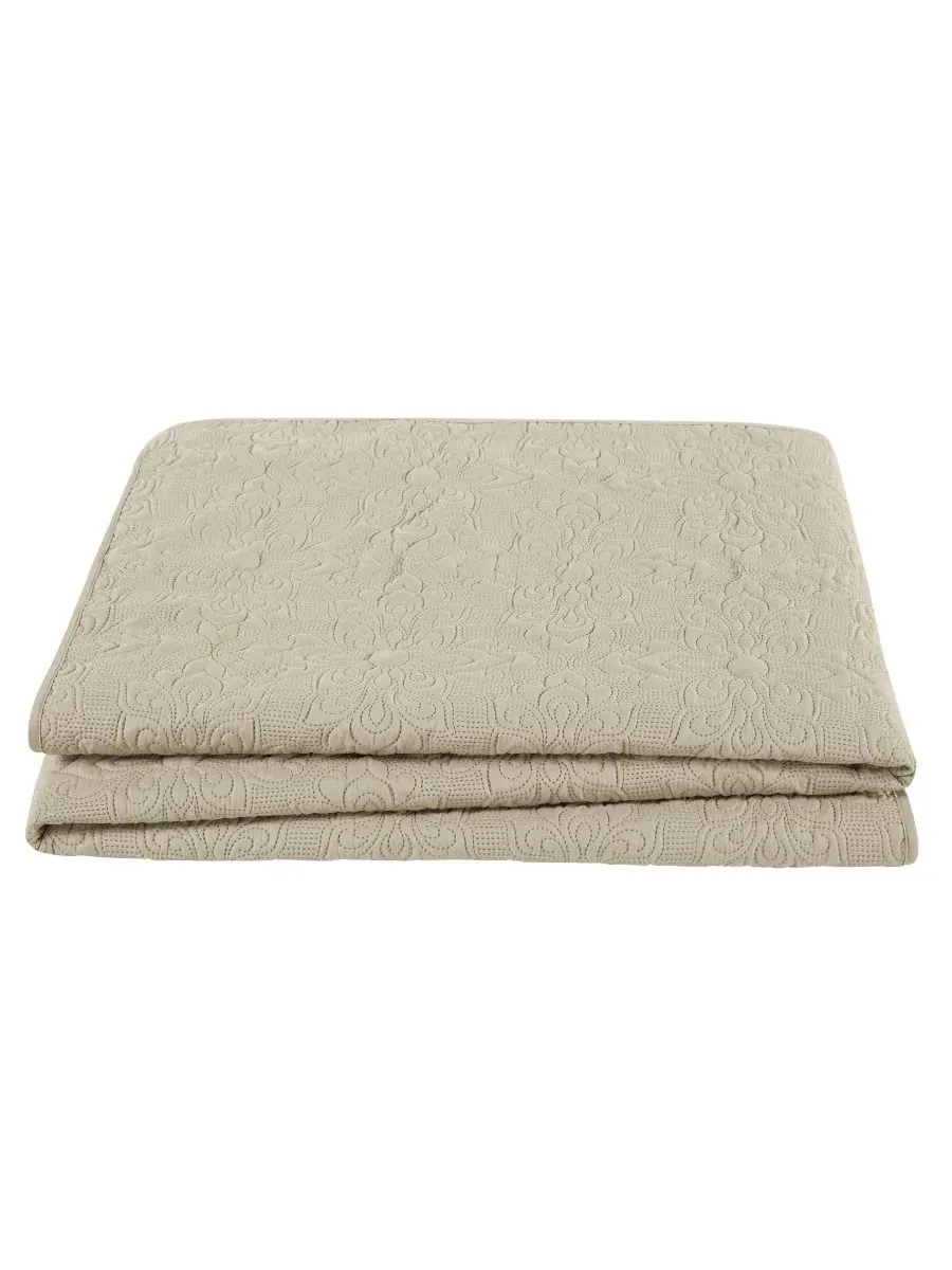 Комплект постельного белья Caroline Embossed из 3 предметов, размер Full/Queen Vcny Home — изображение 3 из 5, тауп