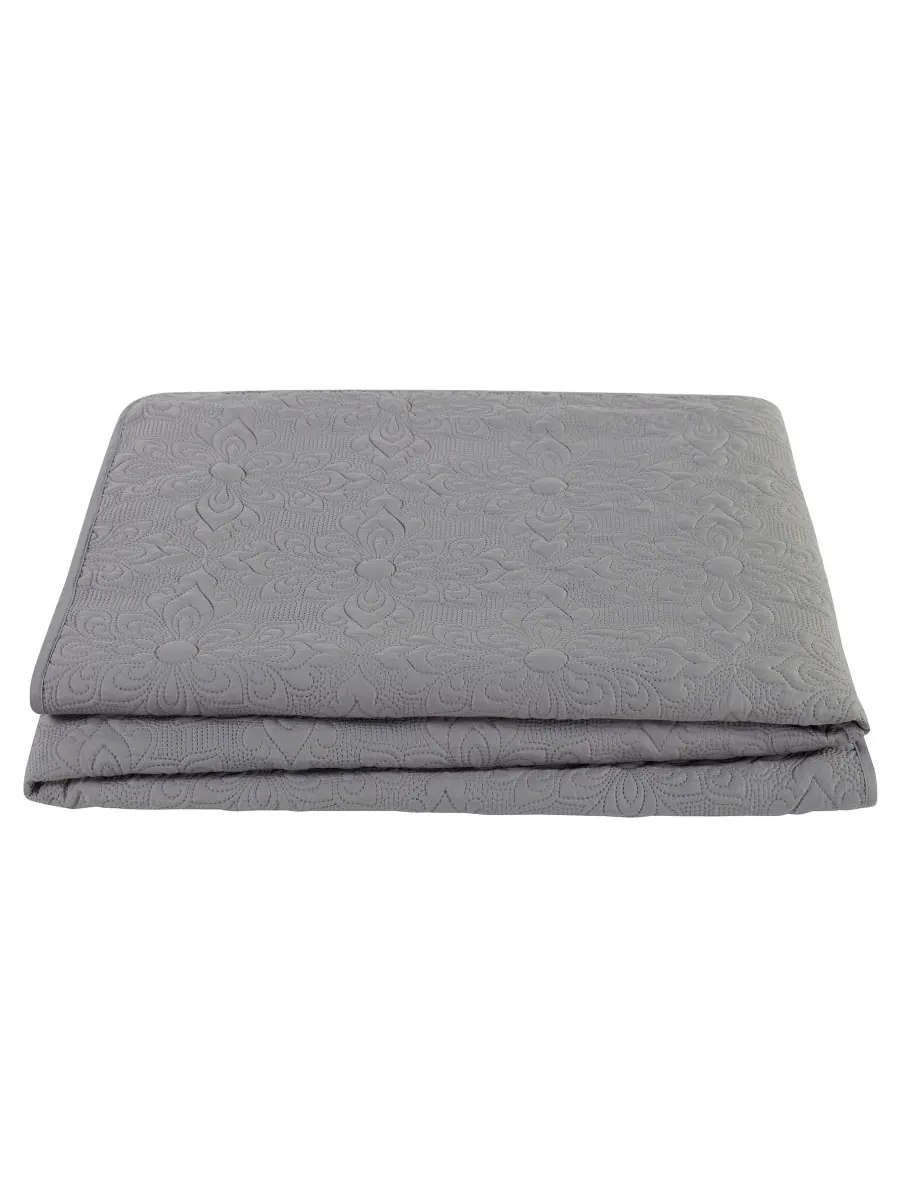 Комплект постельного белья caroline embossed из 3 предметов, размер full/queen VCNY Home — изображение 3 из 7, серый