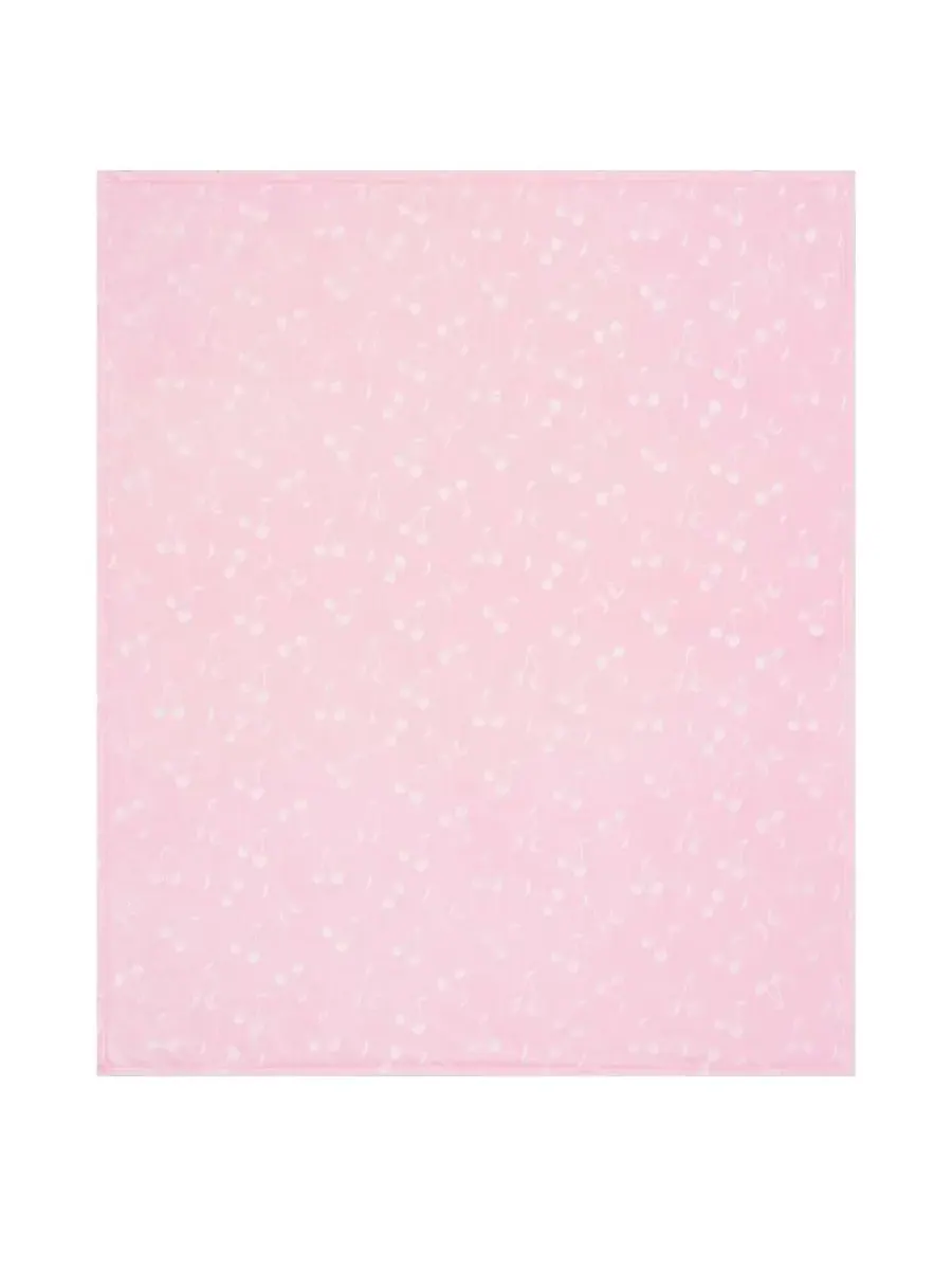 Мягкий плед большого размера с рельефным рисунком, 152 x 178 см Juicy Couture — изображение 4 из 6, вишневый
