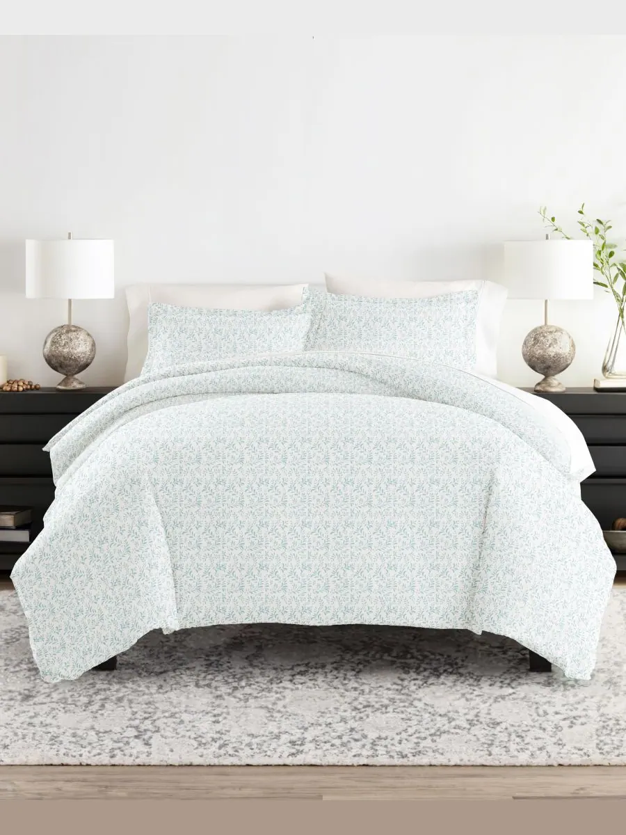 Комплект постельного белья Tranquil Sleep с узором, размер King/California King Ienjoy Home — изображение 1 из 9