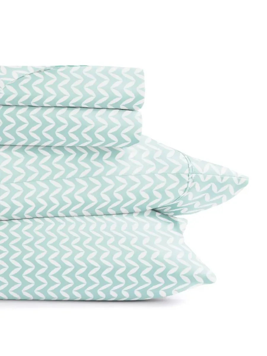 Комплект постельного белья Farmhouse Chic Premium Ultra Soft Pattern из 4 предметов, размер King — изображение 3 из 10