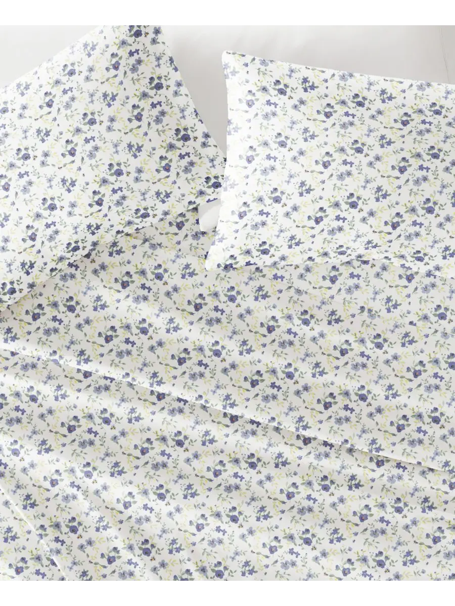Комплект постельного белья Farmhouse Chic Premium Ultra Soft Pattern из 4 предметов, размер King — изображение 5 из 10