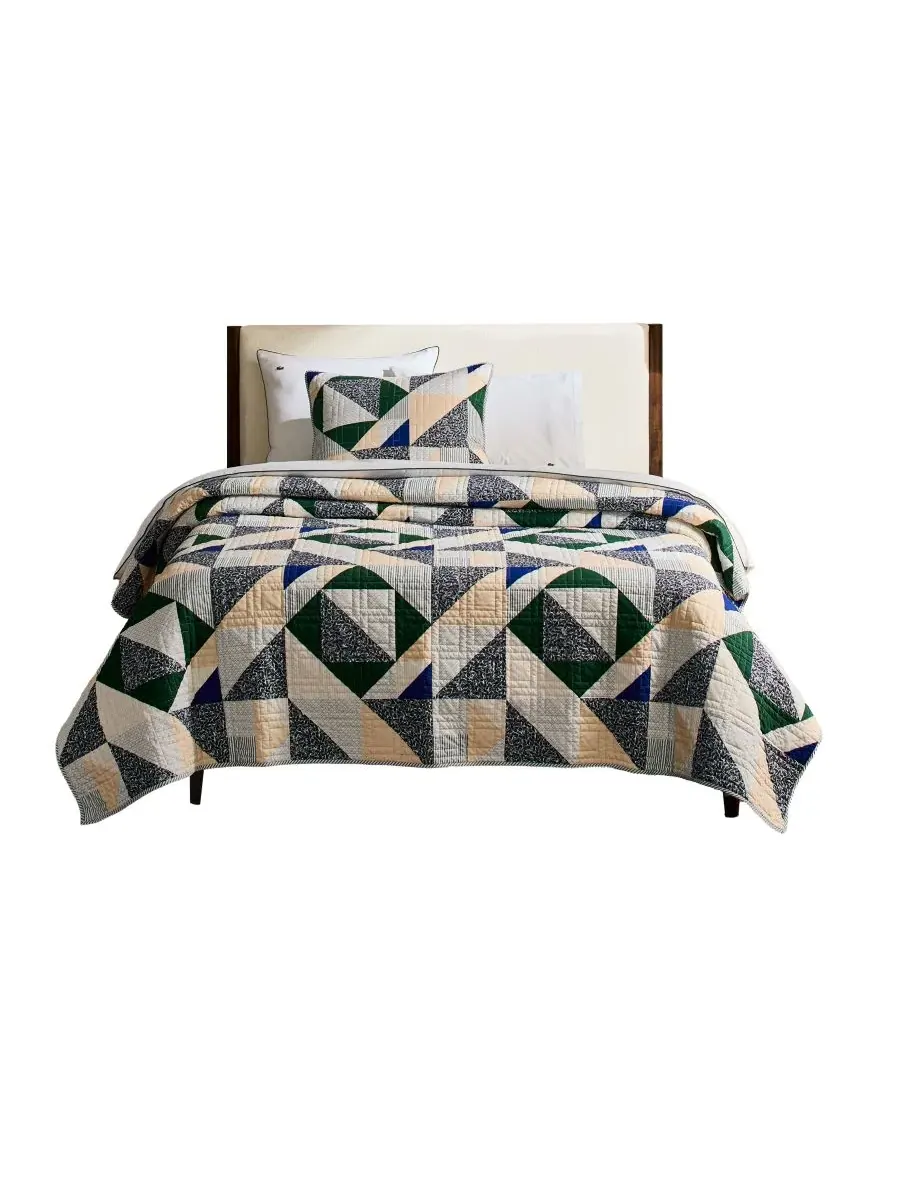 Комплект постельного белья Signature Cotton из 2 предметов, размер Twin Lacoste Home — изображение 2 из 7, мульти