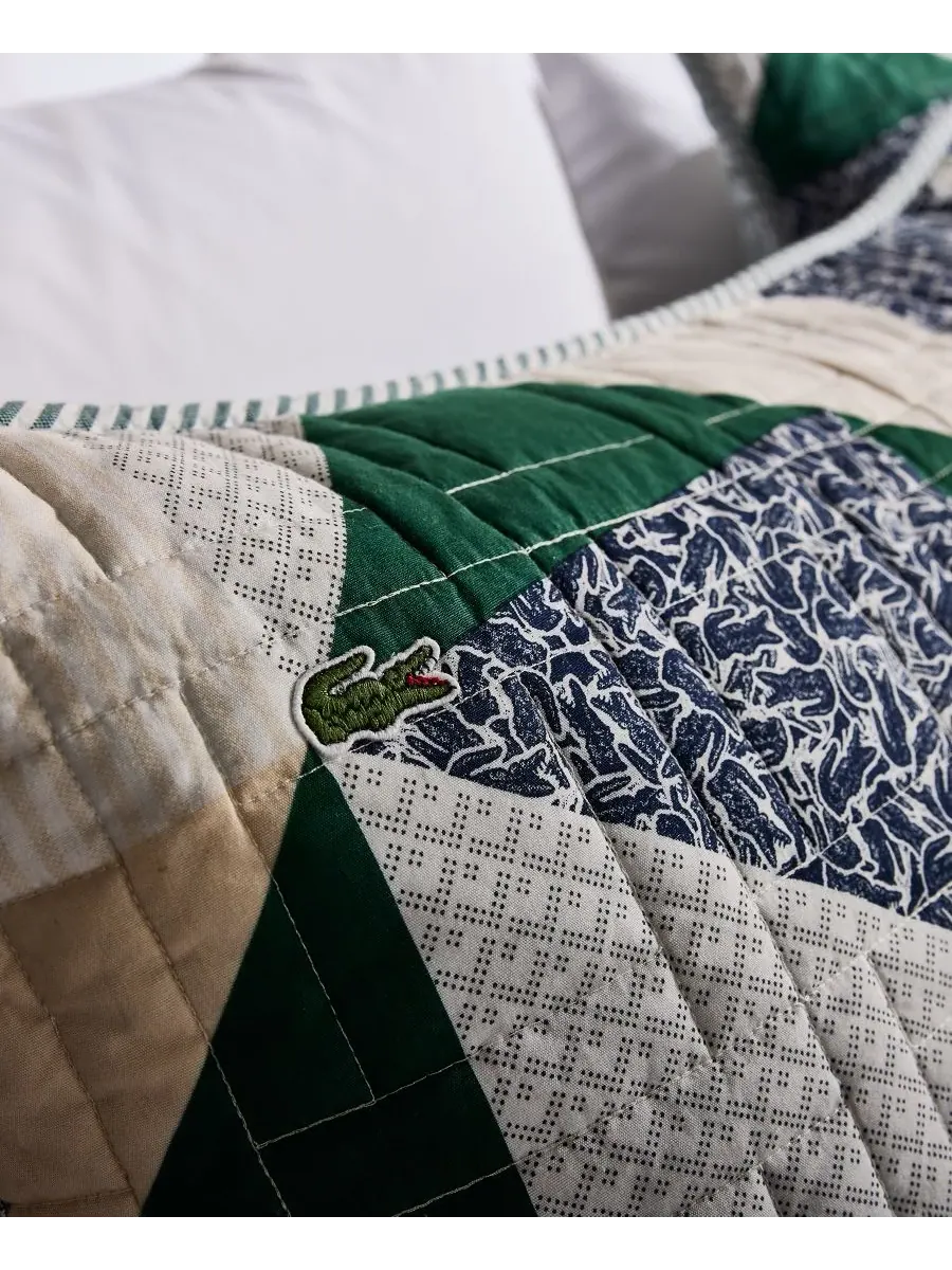 Комплект постельного белья Signature Cotton из 2 предметов, размер Twin Lacoste Home — изображение 7 из 7, мульти