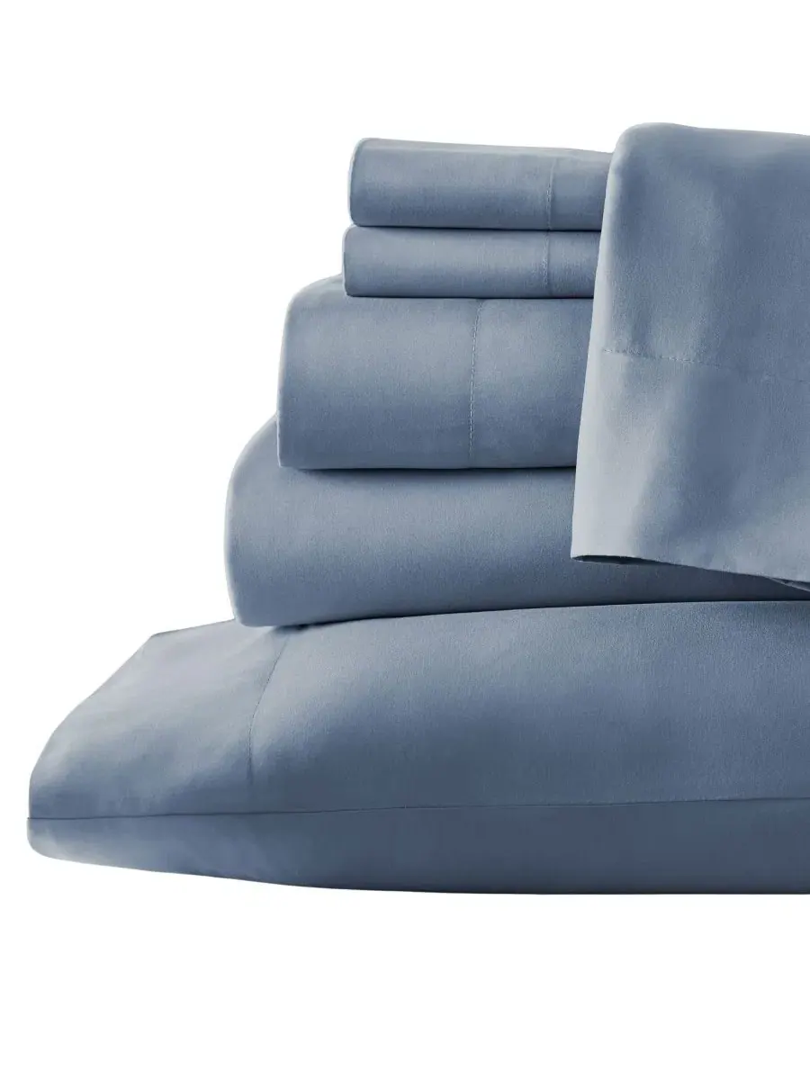 Комплект простыней на резинке с глубоким карманом, 6 предметов, King, No-Slip Ultra Soft Southshore — изображение 1 из 5