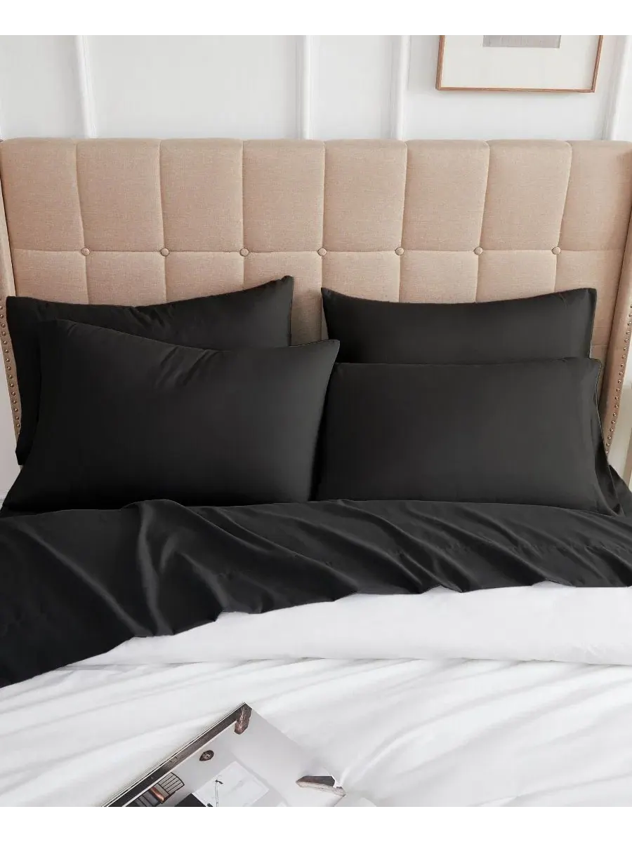 Комплект постельного белья, 4 предмета, Twin, No-Slip Ultra Soft Deep Pocket Southshore Fine Linens — изображение 3 из 5