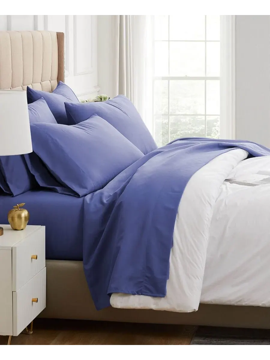 Комплект постельного белья из микрофибры, 4 предмета, Twin, No-Slip Ultra Soft Southshore Fine — изображение 2 из 5