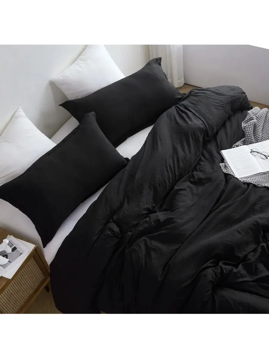 Набор для сна Natural Loft с пододеяльником Coma Inducer — изображение 4 из 4, черный