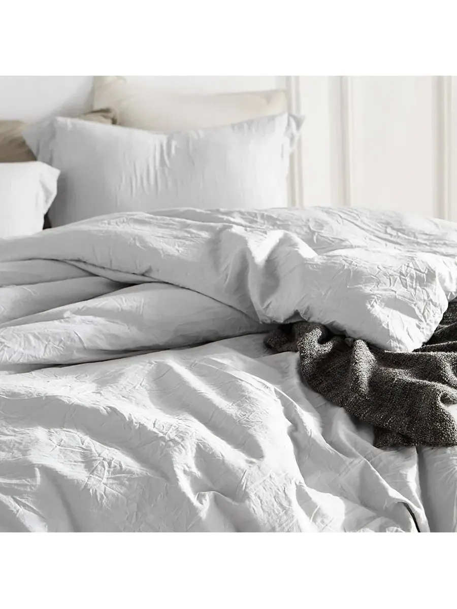 Комплект стеганого одеяла с пододеяльником Loft Coma Inducer Comforter With Duvet Cover Set Coma — изображение 2 из 4, серый
