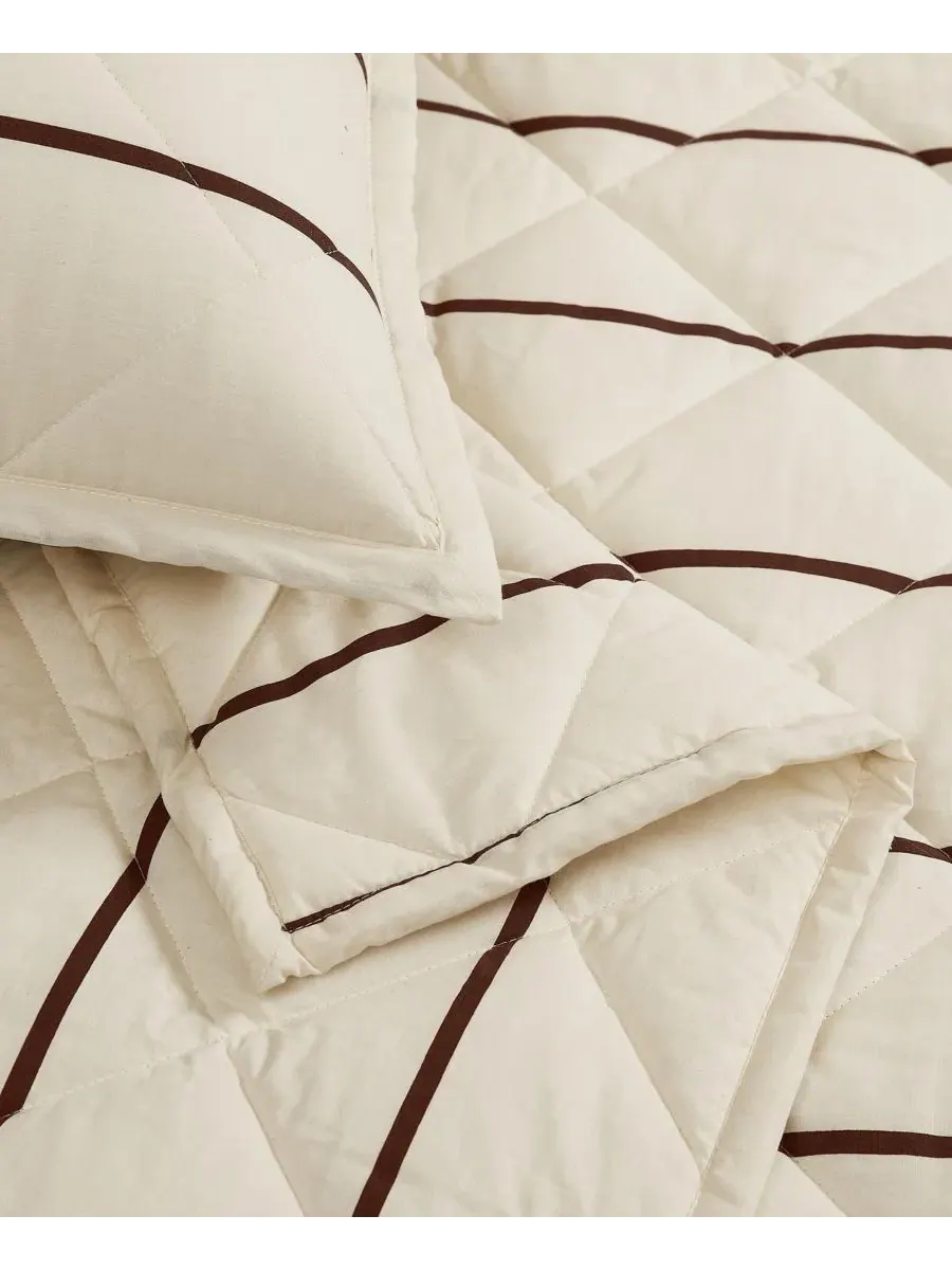 Комплект стеганого покрывала Hayward Stripe, 3 предмета, King Brooklyn Loom — изображение 5 из 5