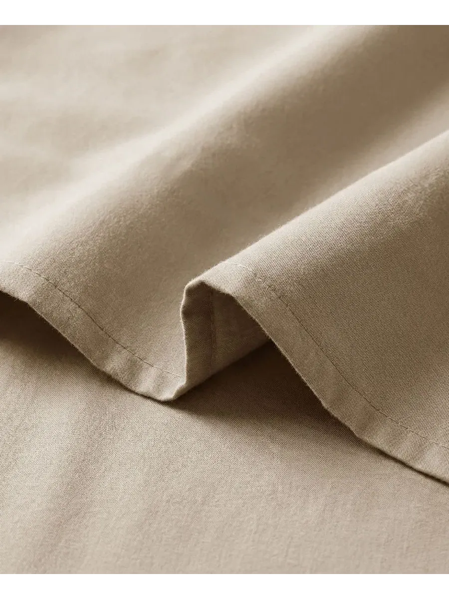 Простыня на резинке с глубоким карманом 21 дюйм, 2 шт, California King Southshore Fine Linens — изображение 2 из 4, тауп