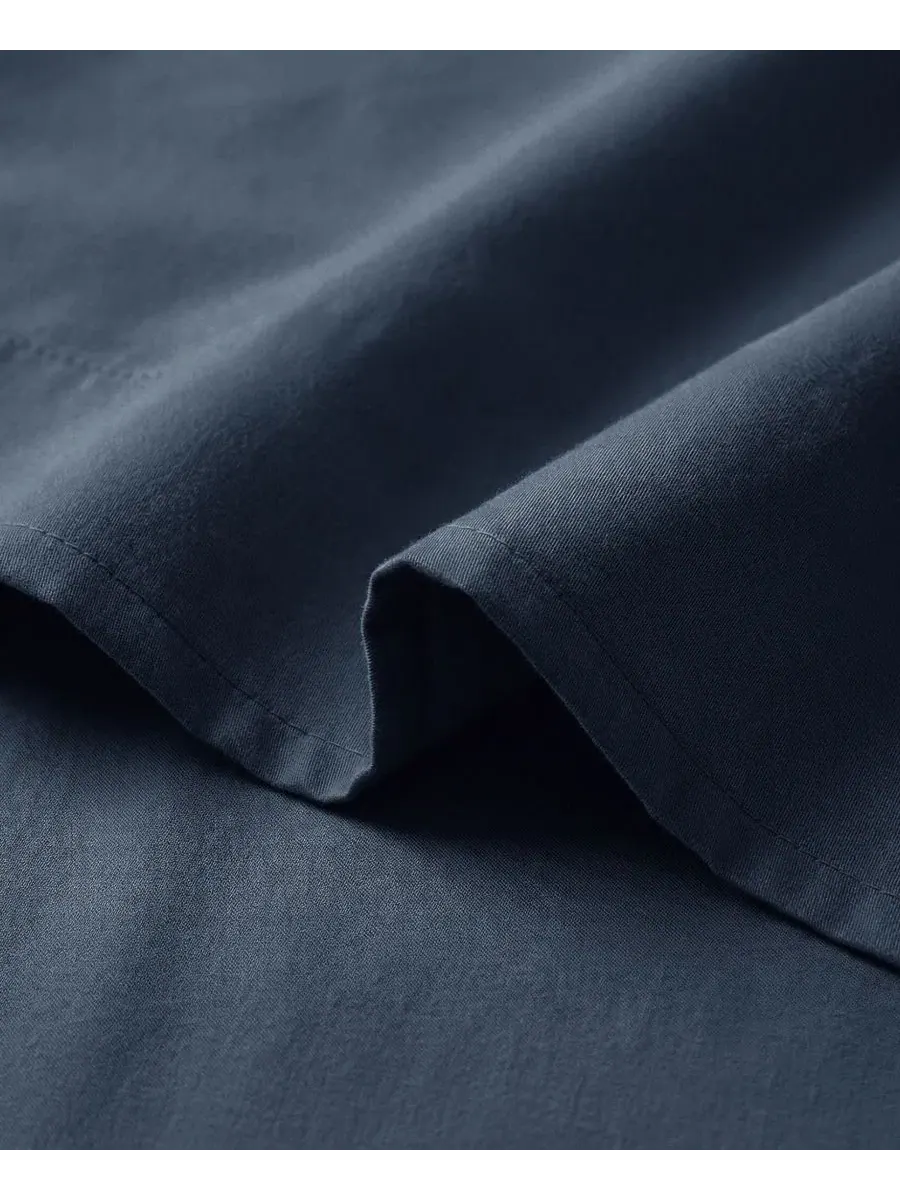 Простыня на резинке с глубоким карманом 21 дюйм, 2 шт, California King Southshore Fine Linens — изображение 2 из 4, синий