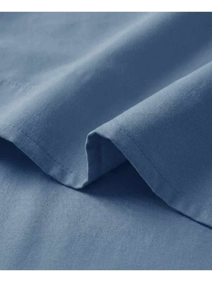 Простыня на резинке с глубоким карманом 21", 2 шт., California King Southshore Fine Linens — изображение 2 из 4, синий