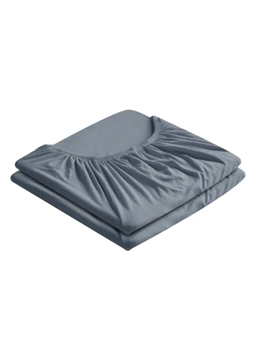 Простыня на резинке с глубоким карманом 21" Vilano Ultra Soft, California King Southshore Fine — изображение 1 из 4, синий