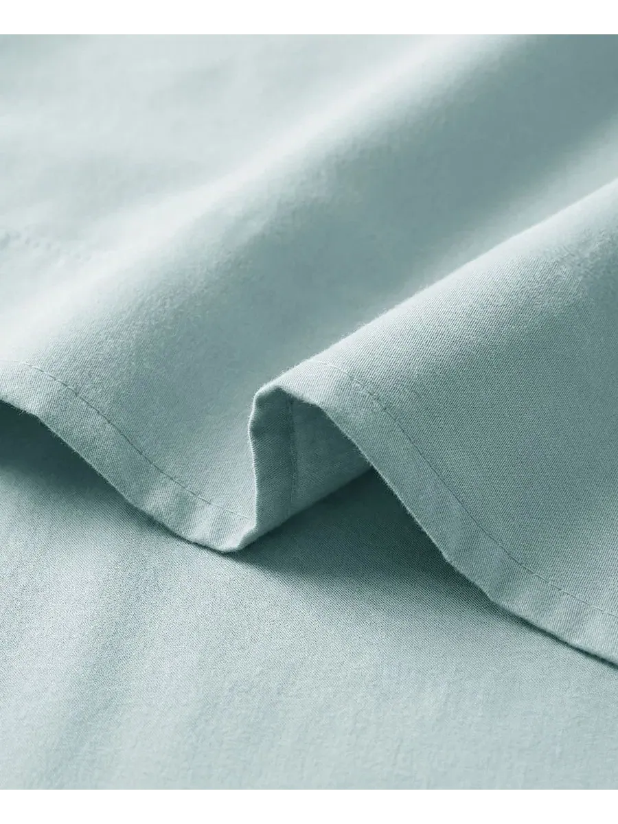 Простыня на резинке с глубоким карманом 21 дюйм, 2 шт., California King Southshore Fine Linens — изображение 2 из 3, синий