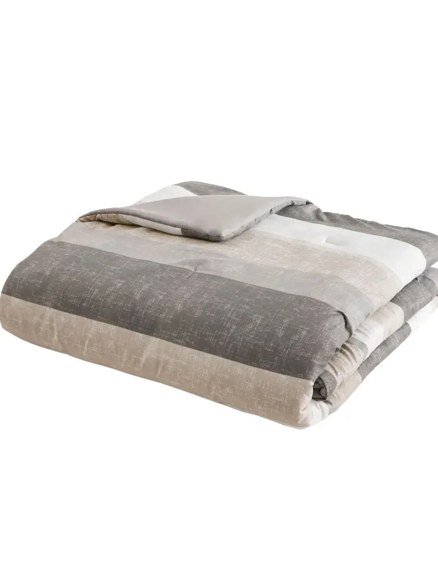 Комплект постельного белья Jaxon Wide Stripe из 7 предметов, размер Queen Madison Park Essentials — изображение 4 из 10