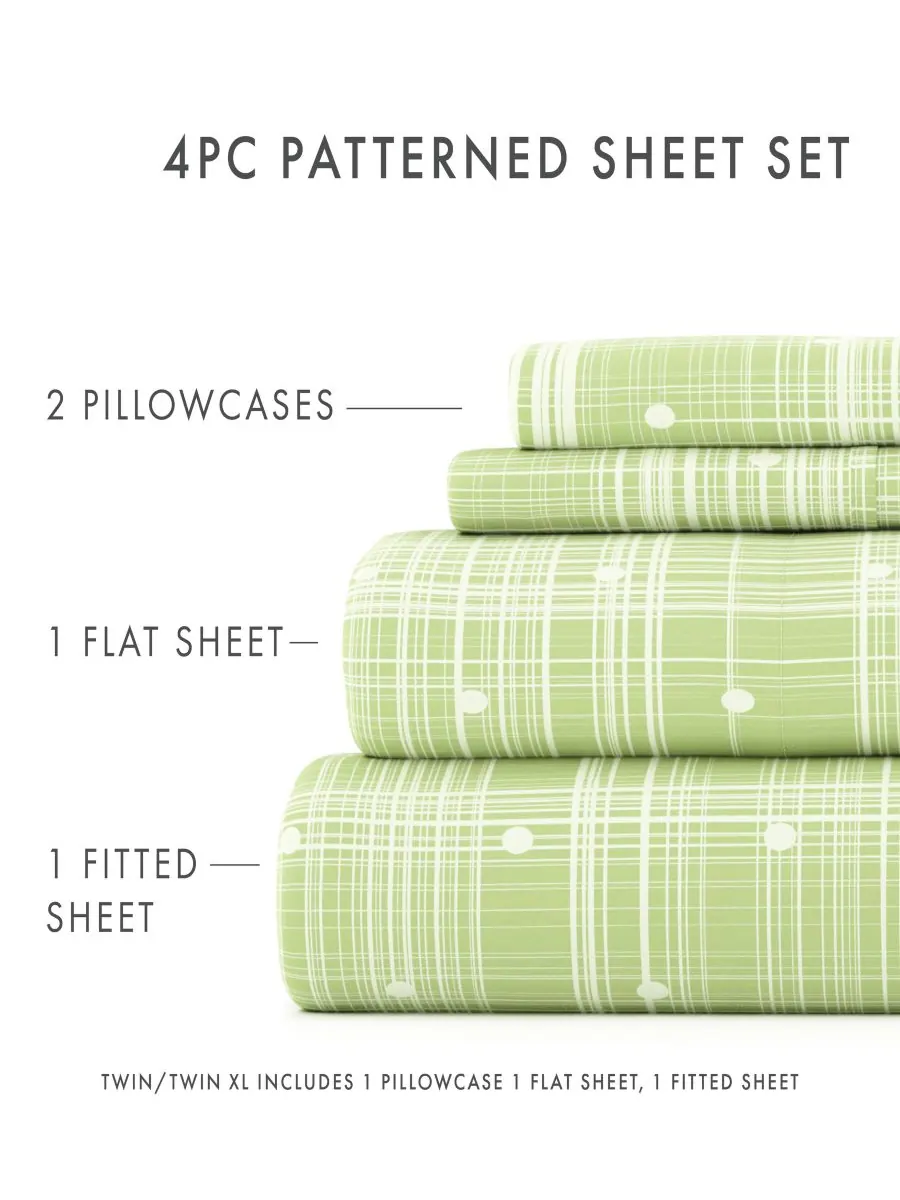 Комплект постельного белья Timeless Classics Premium Ultra Soft Pattern, 4 предмета, размер Full — изображение 9 из 10