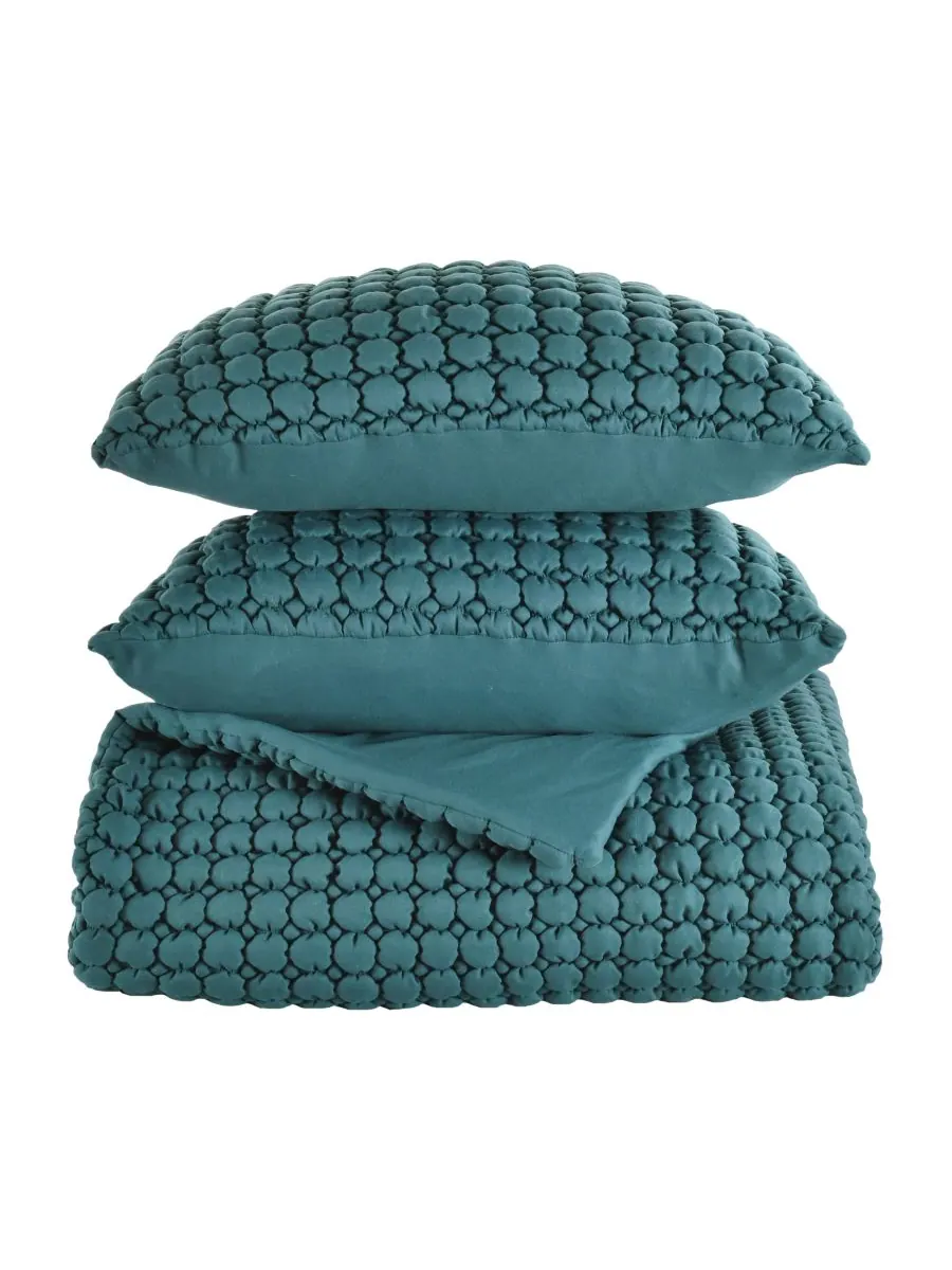 Комплект постельного белья Bold Cloud Puff из 3 предметов, размер King/California King J by J Queen — изображение 5 из 7