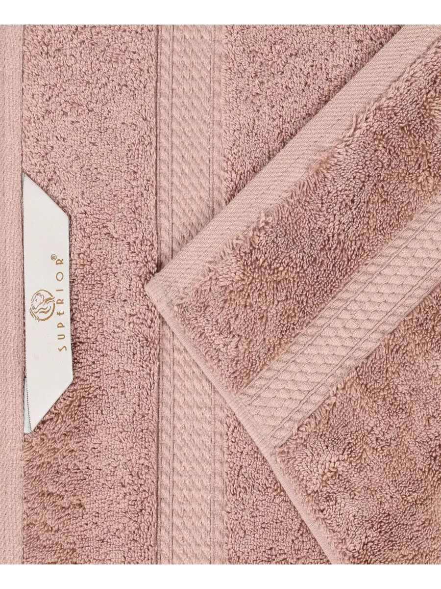 Набор полотенец из египетского хлопка, 8 предметов. Superior, Muted Mauve — изображение 9 из 17