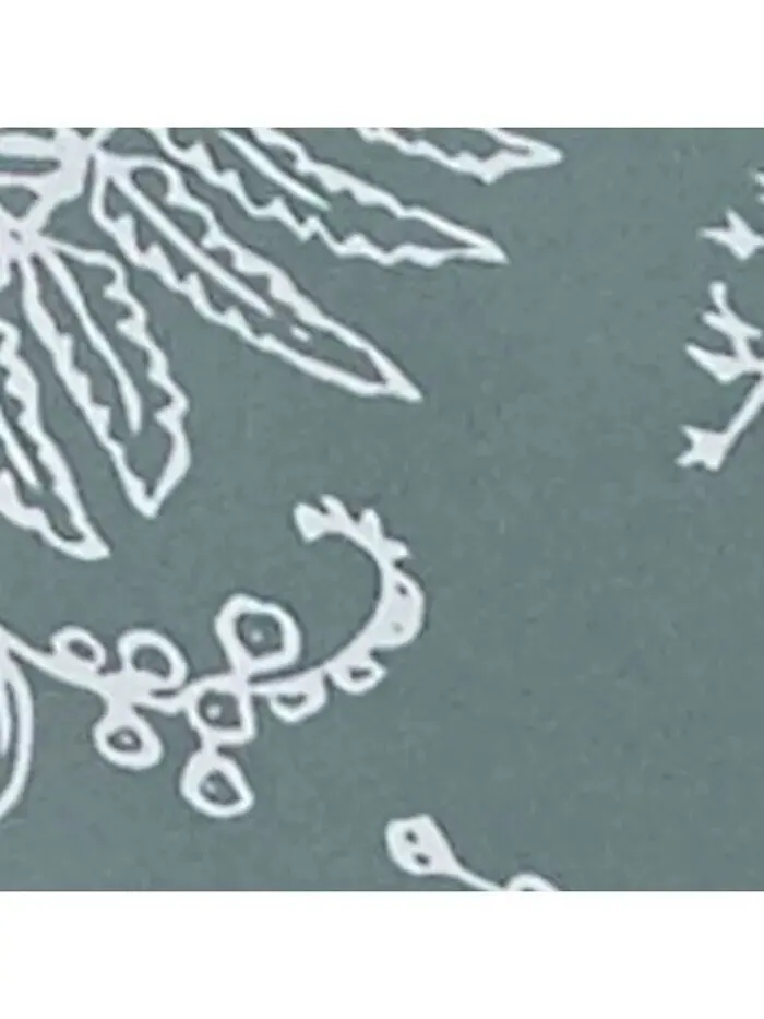 Набор простыней из 4 предметов с цветочным принтом Winter Brush Southshore Fine Linens — изображение 2 из 3, бирюзовый