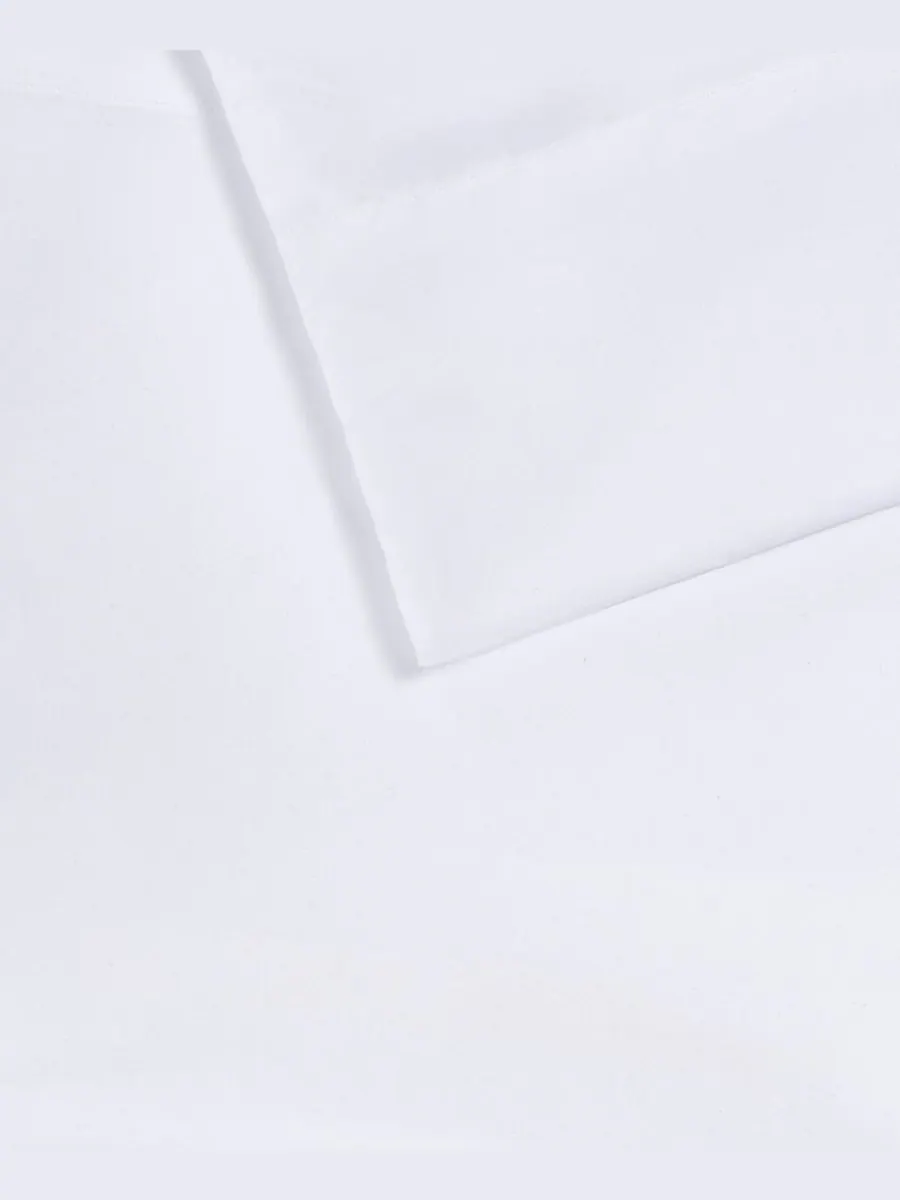 Комплект постельного белья из микрофибры с боковыми карманами для хранения, 6 предметов, размер — изображение 3 из 5, белый