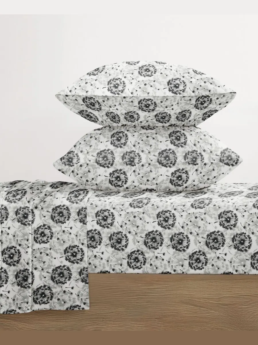Комплект постельного белья Farmhouse Chic Premium Ultra Soft Pattern из 4 предметов, размер Queen — изображение 4 из 10