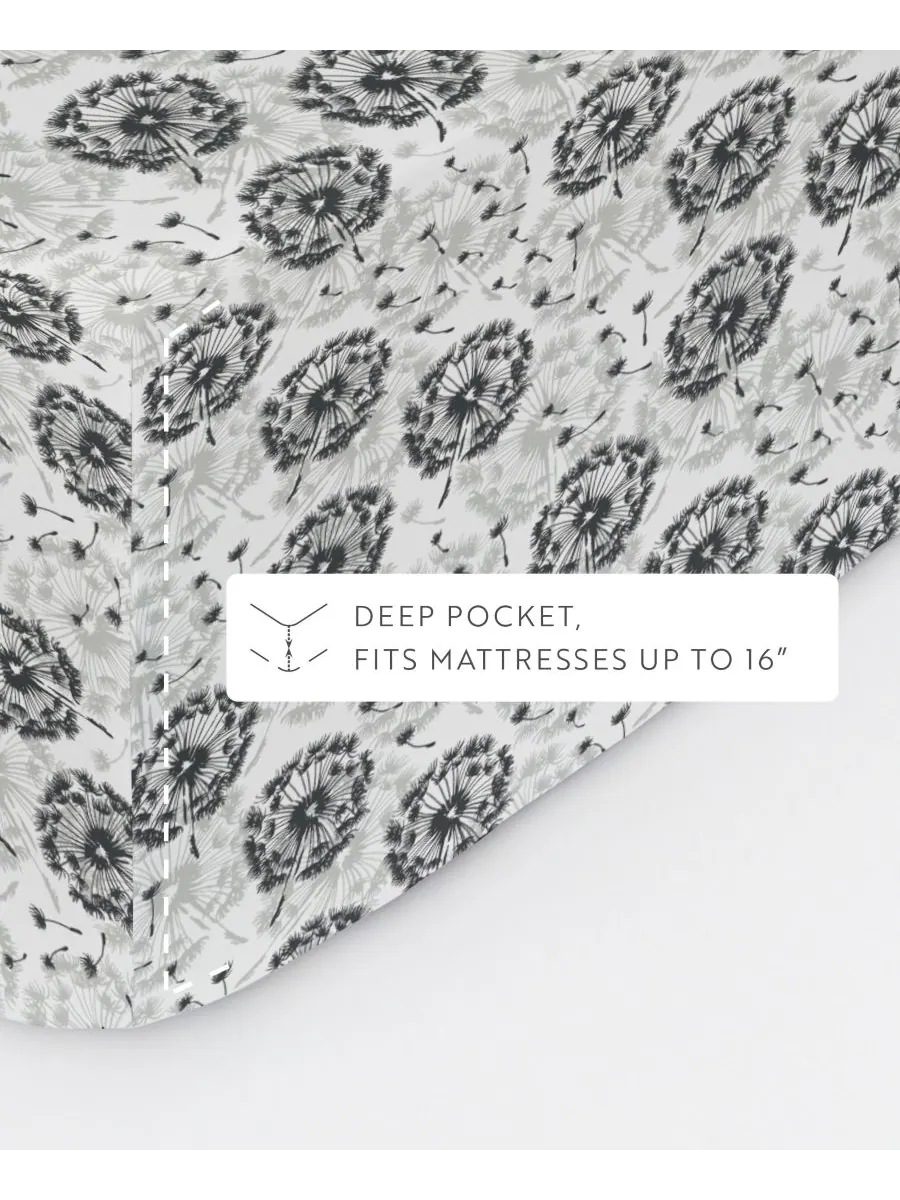 Комплект постельного белья Farmhouse Chic Premium Ultra Soft Pattern из 4 предметов, размер Queen — изображение 8 из 10