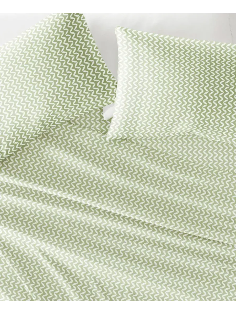 Комплект постельного белья Farmhouse Chic Premium Ultra Soft Pattern из 4 предметов, размер Queen — изображение 5 из 10