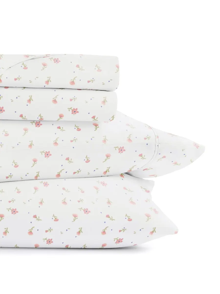Комплект постельного белья Farmhouse Chic Premium Ultra Soft Pattern из 4 предметов, размер Queen — изображение 3 из 10
