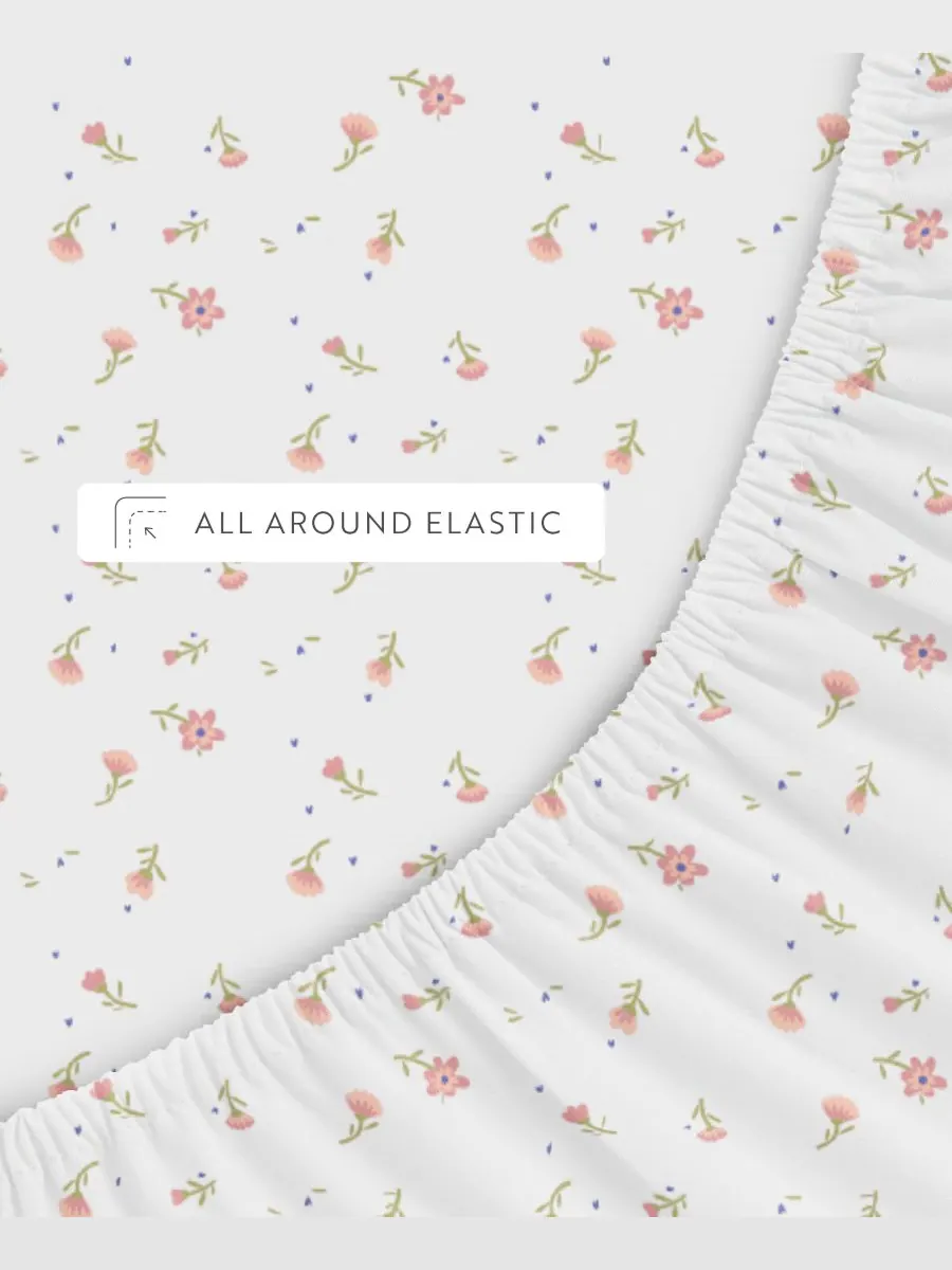 Комплект постельного белья Farmhouse Chic Premium Ultra Soft Pattern из 4 предметов, размер Queen — изображение 9 из 10