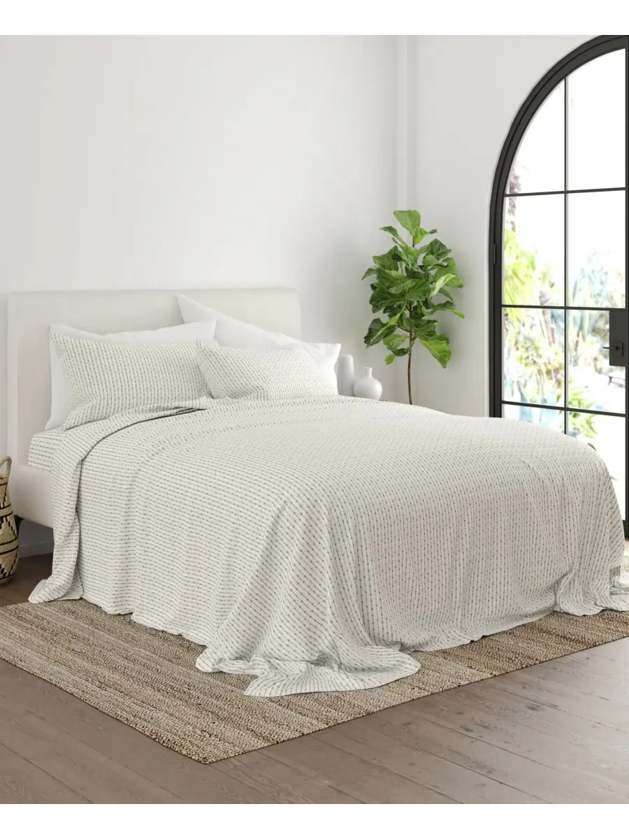 Комплект постельного белья Boho & Beyond Premium Ultra Soft Pattern из 4 предметов, размер King — изображение 6 из 9