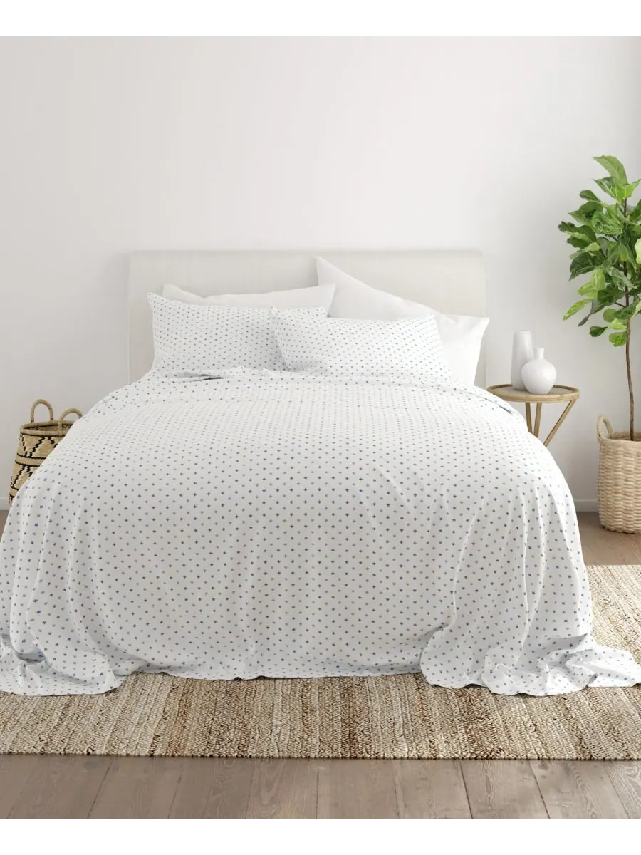 Комплект постельного белья Boho & Beyond Premium Ultra Soft Pattern из 4 предметов, размер King — изображение 2 из 9