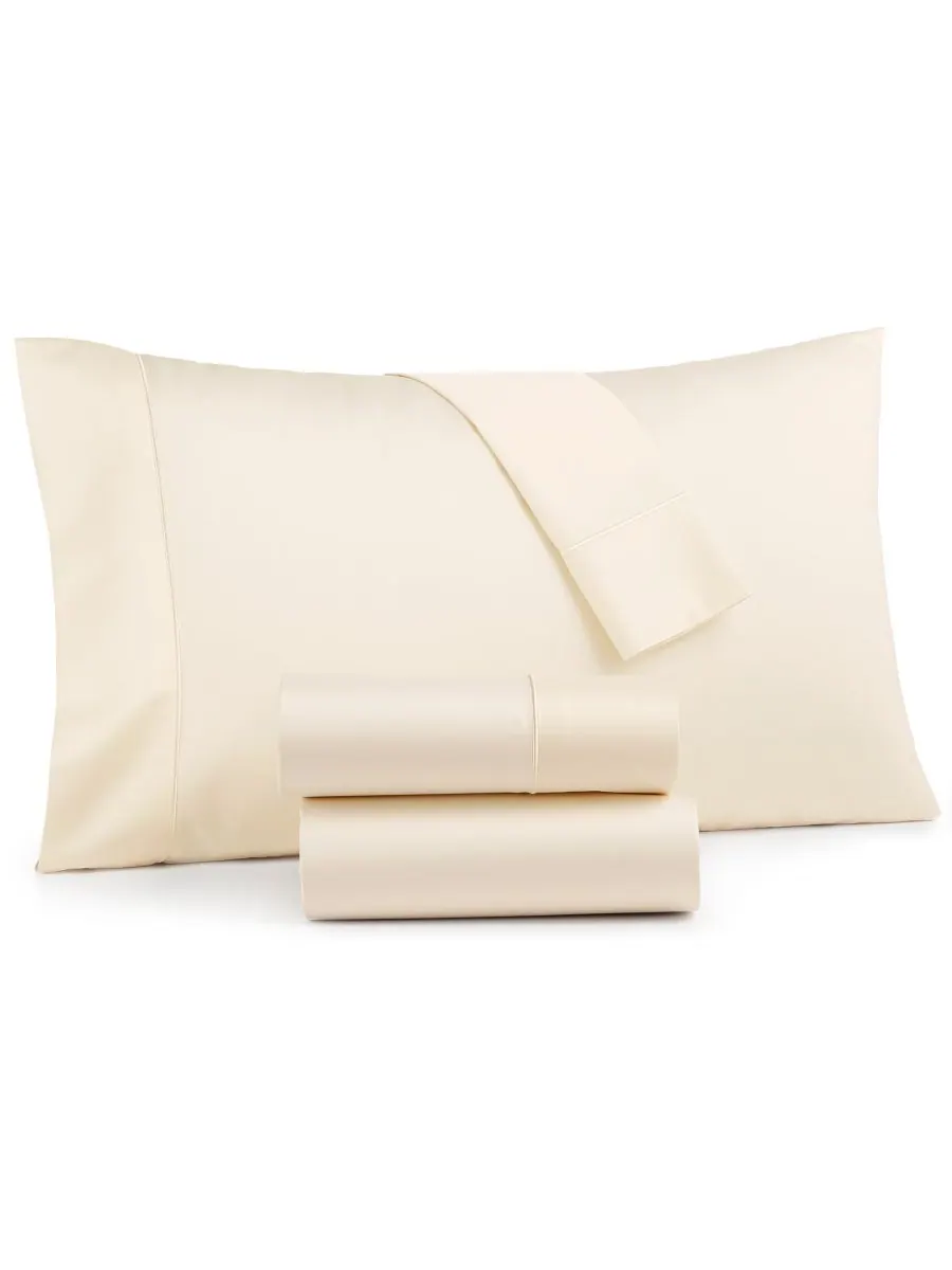 Комплект постельного белья Sleep Luxe, 4 предмета, плотность ткани 800 нитей, 100% хлопок, размер — изображение 1 из 1, белый