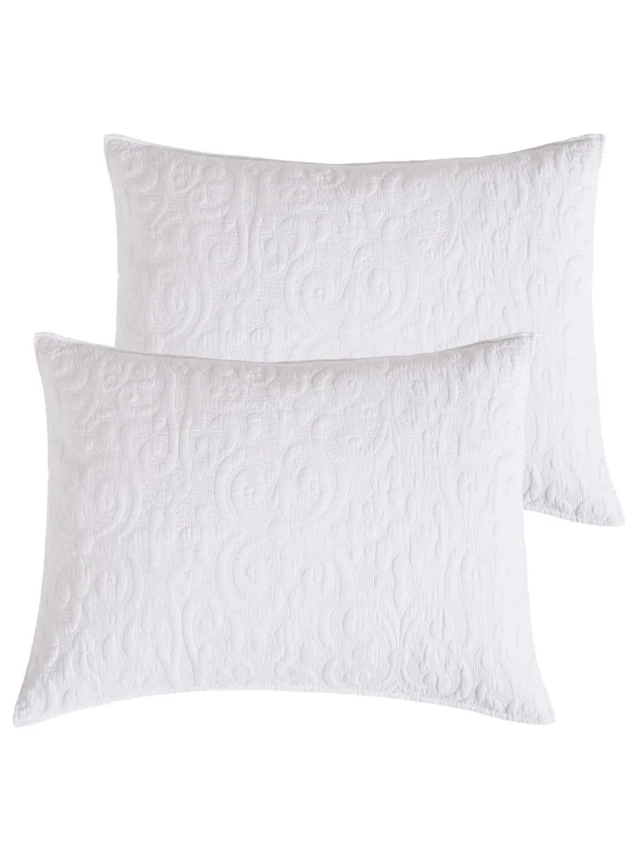 Комплект из двух наволочек Sherbourne Quilted Stitch, размер King Levtex