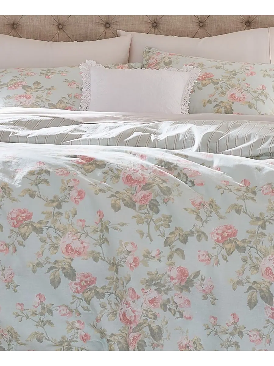 Комплект постельного белья Madelynn Cotton, 3 предмета, двусторонний, размер Full/Queen Laura Ashley — изображение 3 из 10