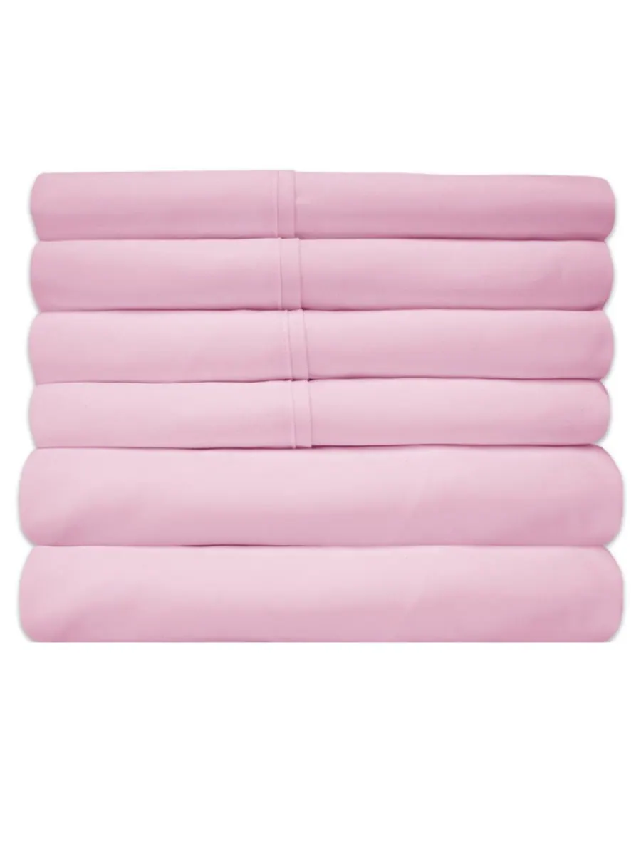 Комплект постельного белья из 4 предметов, размер Twin XL Sweet Home Collection — изображение 2 из 2, розовый