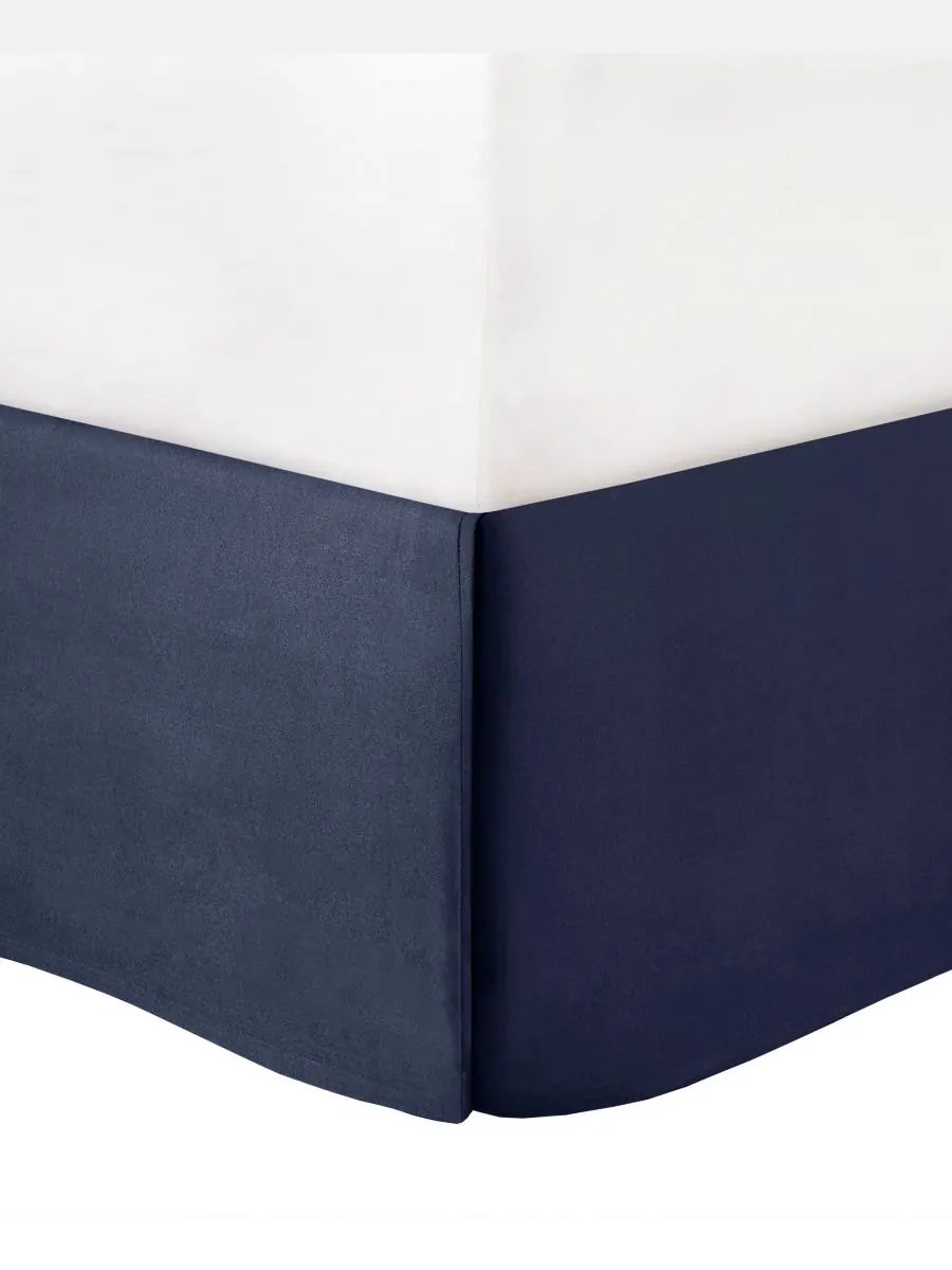 Комплект постельного белья Laurel Tufted из 7 предметов, размер Queen Madison Park — изображение 6 из 10, темно-синий