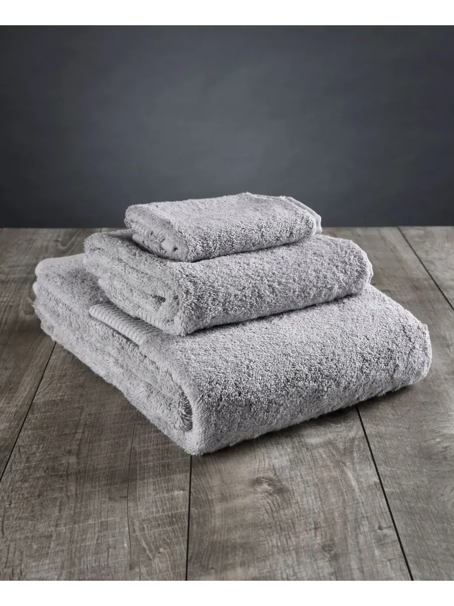 Набор из 3 полотенец из органического турецкого хлопка из коллекции Resort Collection Delilah Home — серый