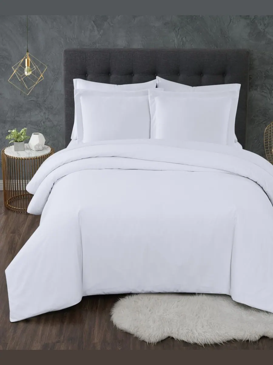 Антимикробный комплект постельного белья из 2 предметов, размер Twin/Twin XL Truly Calm — белый