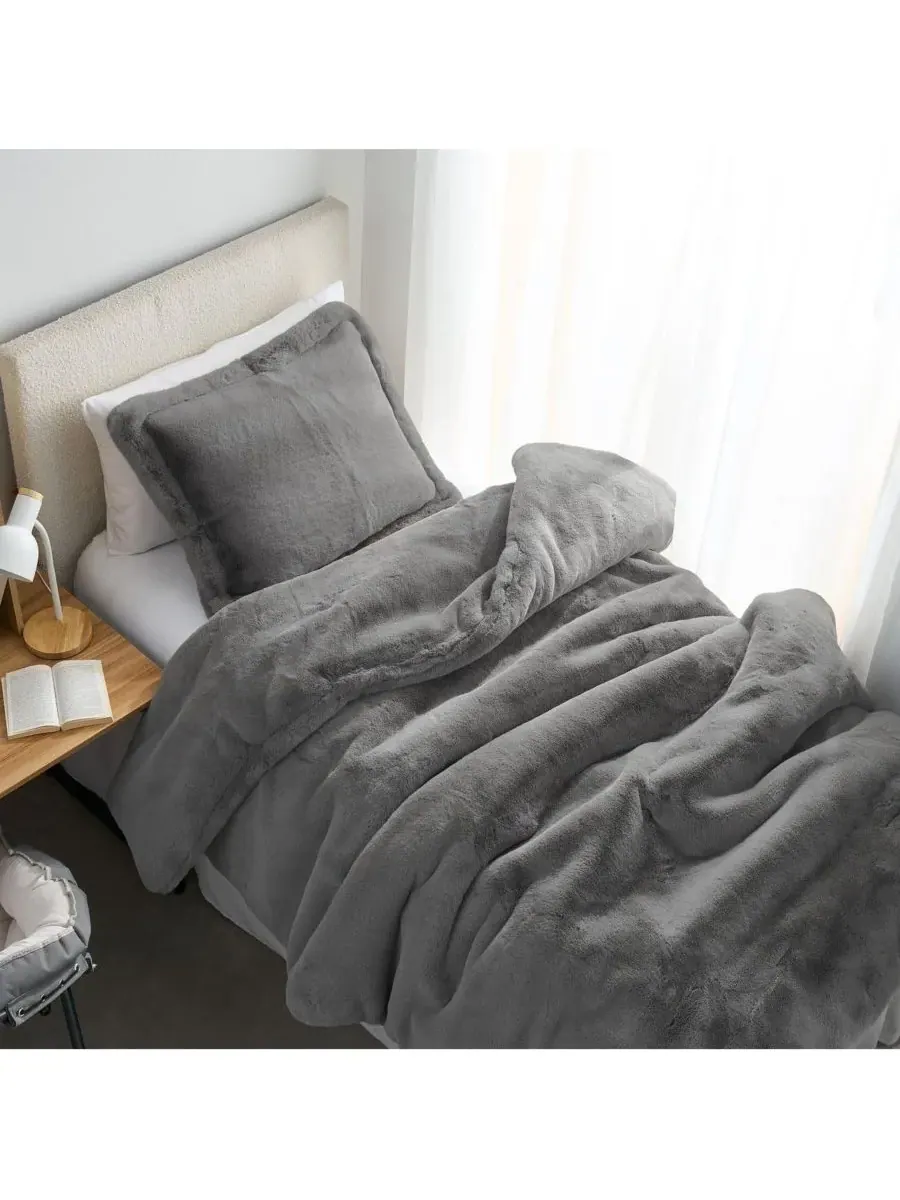 Комплект постельного белья Chunky Bunny Double the Thick - Coma Inducer Oversized Comfort Set — изображение 2 из 4, тауп