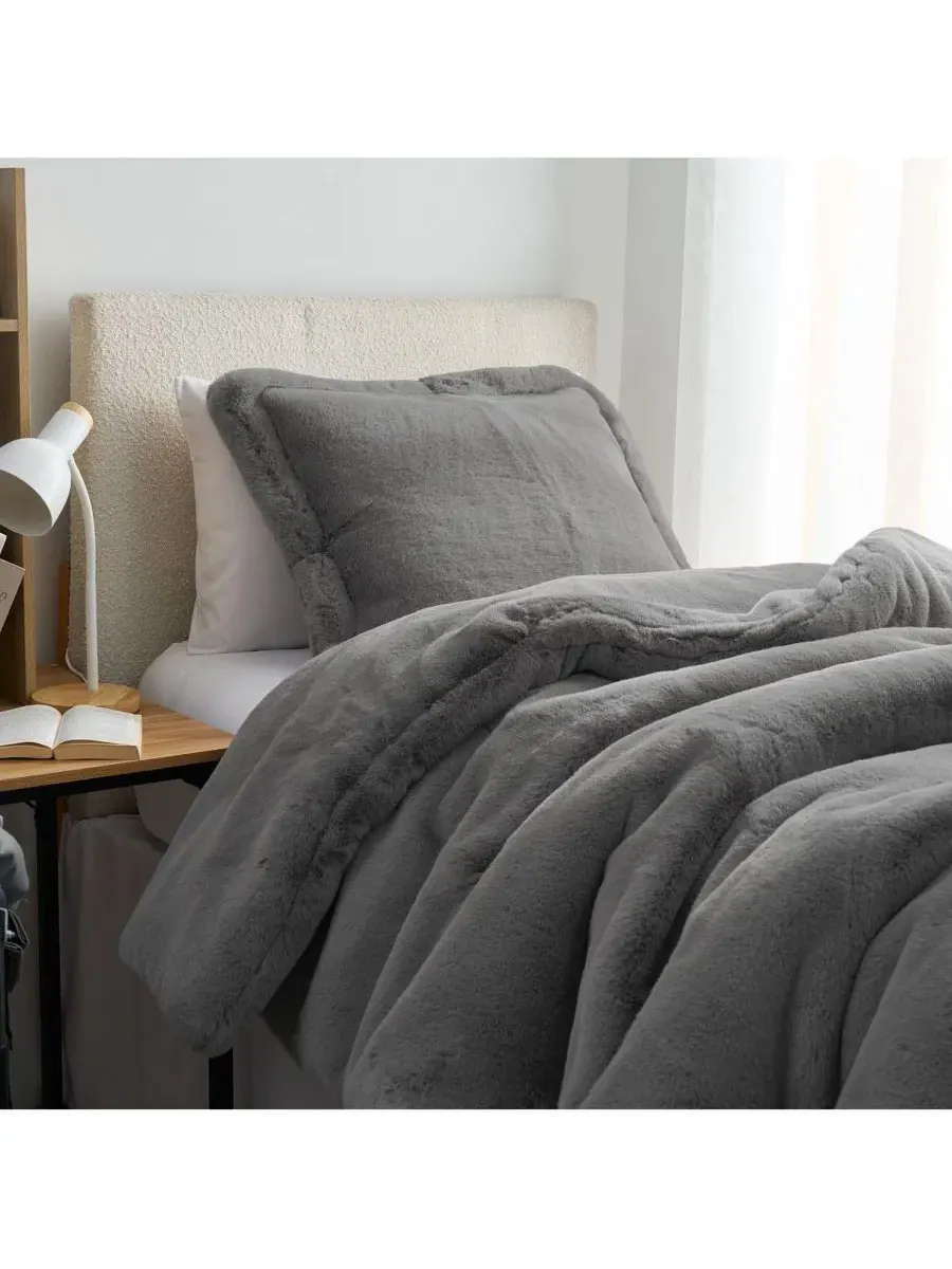 Комплект постельного белья Chunky Bunny Double the Thick - Coma Inducer Oversized Comfort Set — изображение 3 из 4, тауп