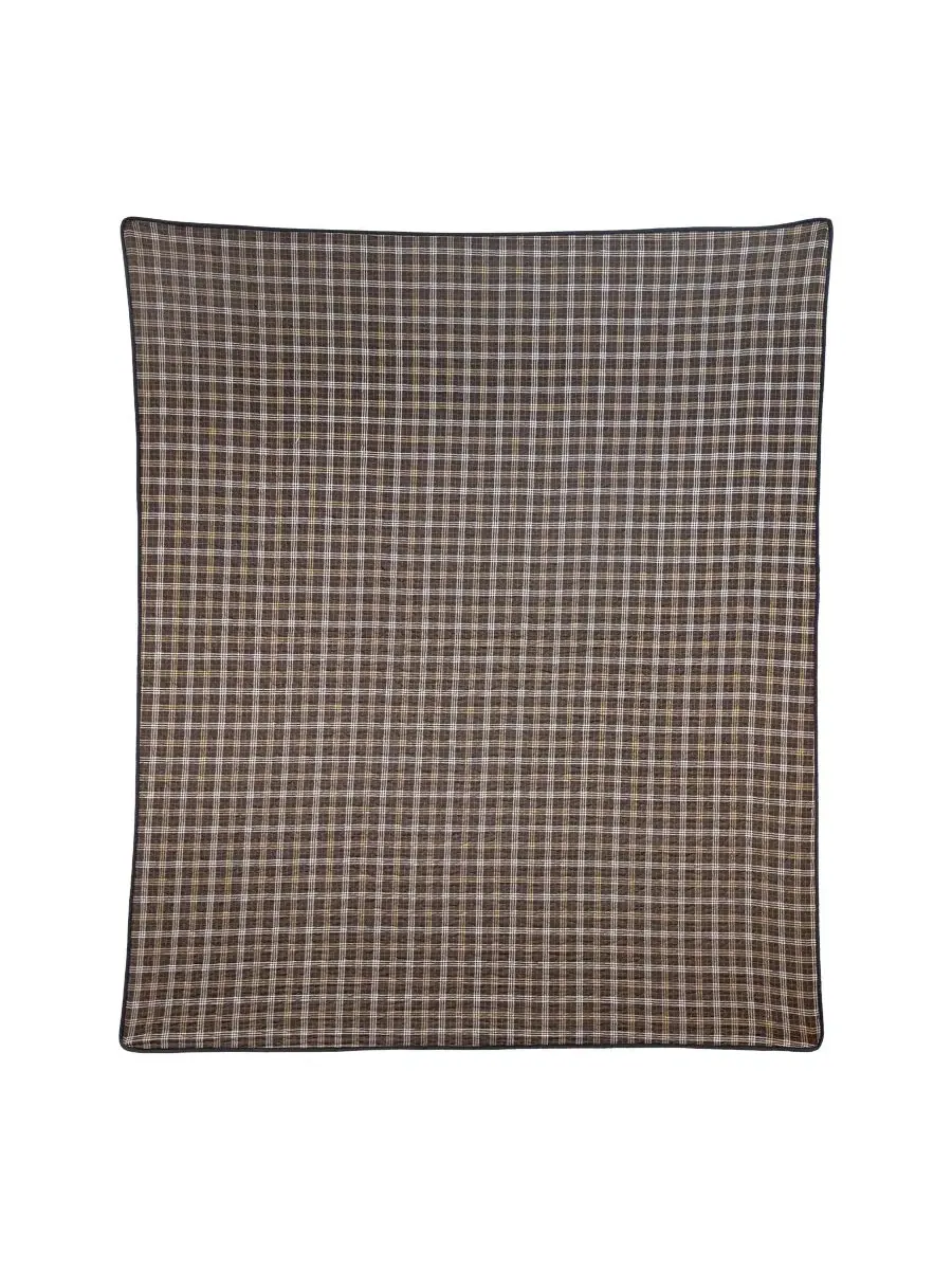 Двусторонний плед из хлопка Pine Patch, 127 x 152 см Donna Sharp — изображение 2 из 4, коричневый