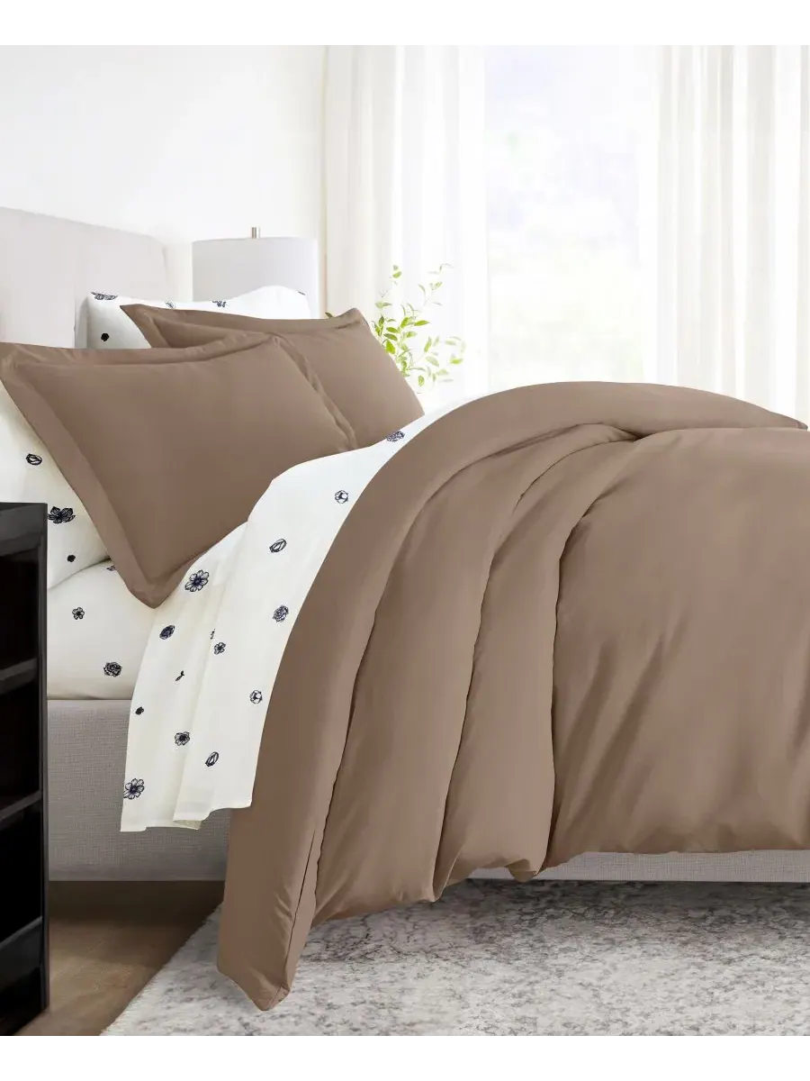 Комплект постельного белья 8 предметов с комфортером, California King ienjoy Home — изображение 3 из 9, индиго