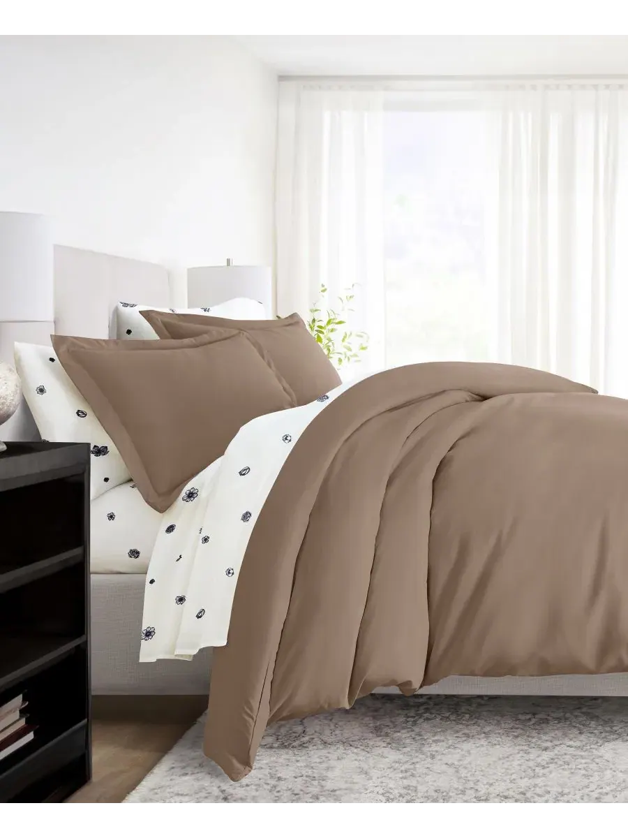 Комплект постельного белья 8 предметов с комфортером, California King ienjoy Home — изображение 4 из 9, индиго