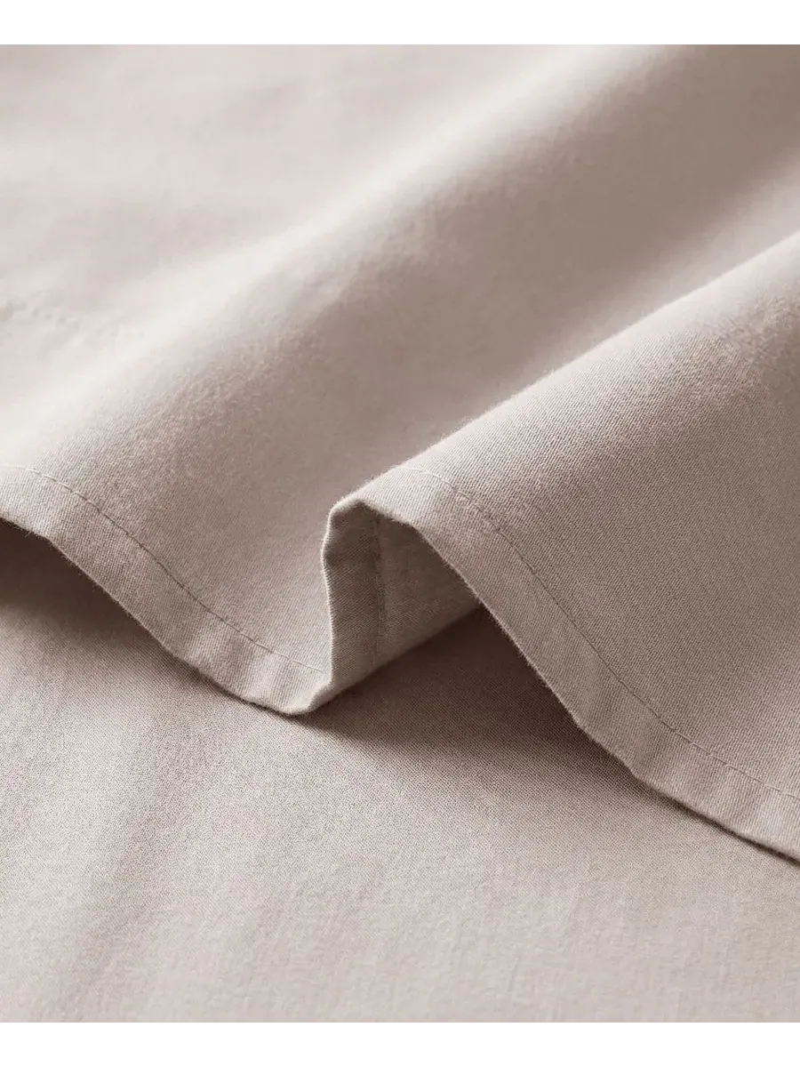 Комплект простыней из 2 шт., Twin, мягкая ткань Southshore Fine Linens — изображение 5 из 5, кость