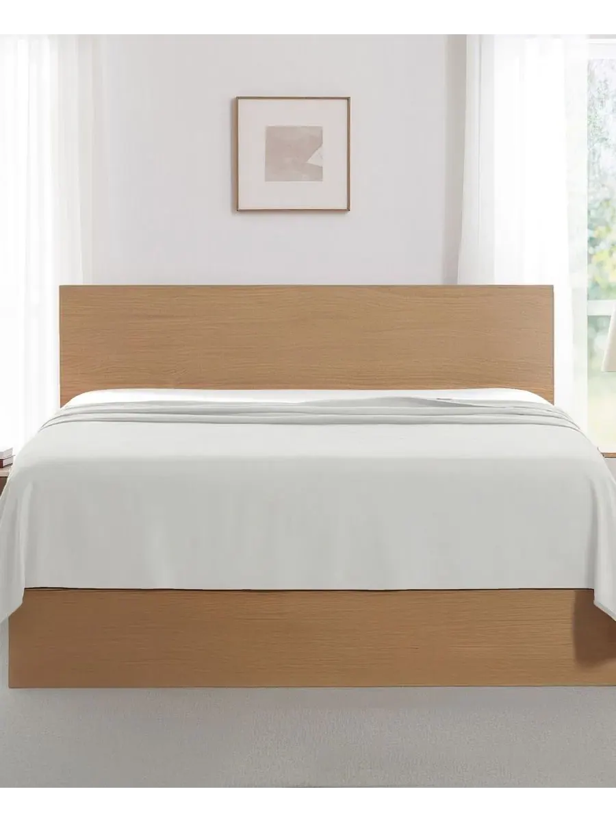 Комплект плоских простыней 2 шт., Twin, Vilano Southshore Fine Linens — изображение 2 из 5, светлый серый