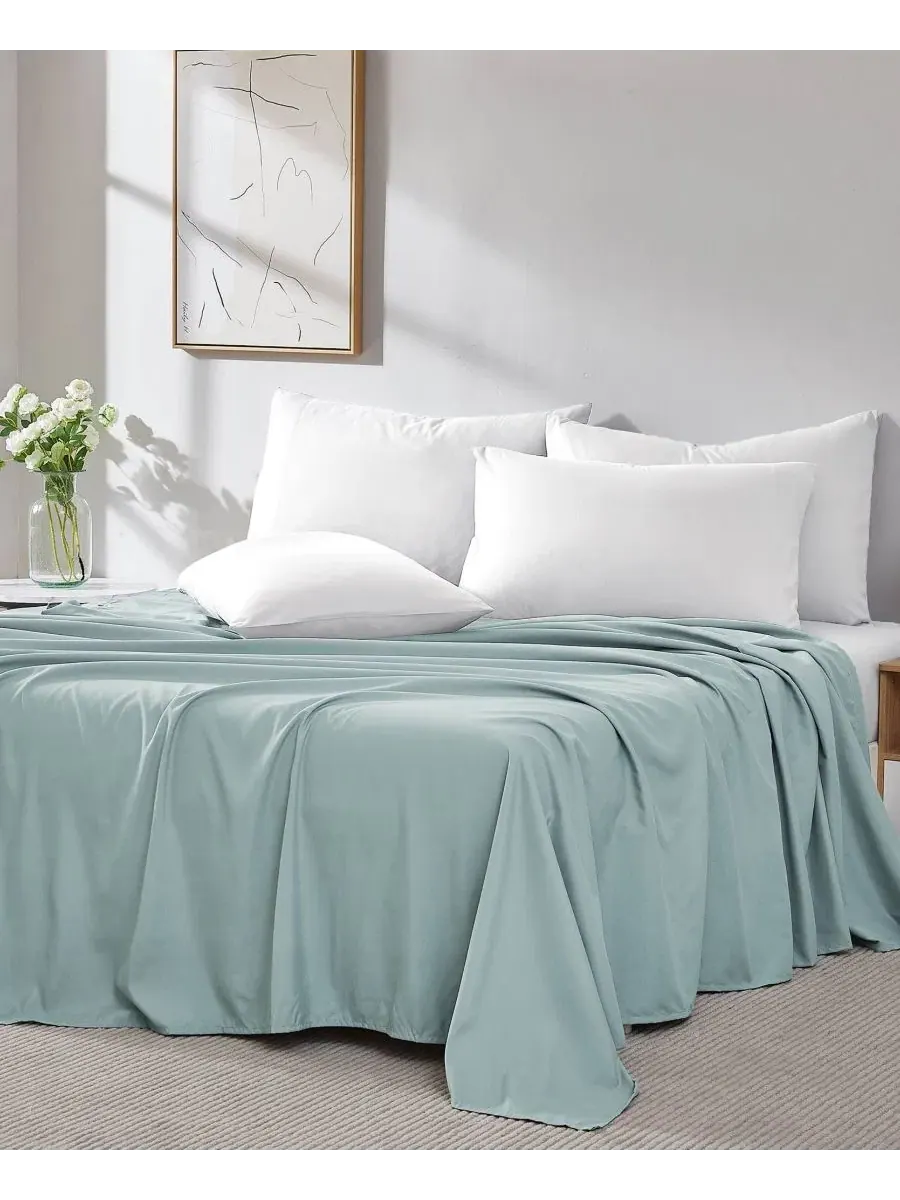 Комплект простыней из 2 шт., Twin Southshore Fine Linens — изображение 3 из 5, синий